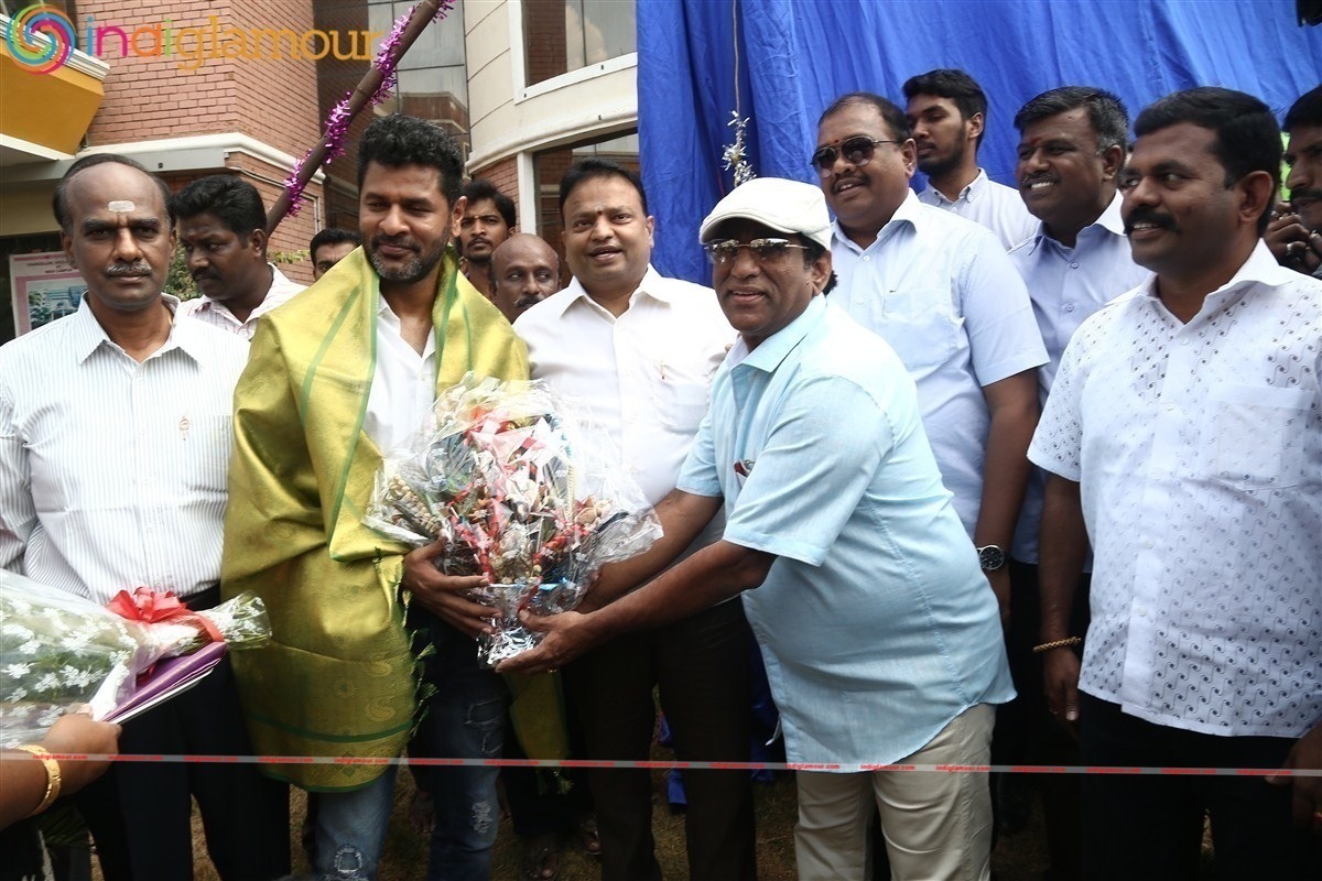 Michael Jackson Granite Statue Inauguration by Prabhu Deva Event hd photo