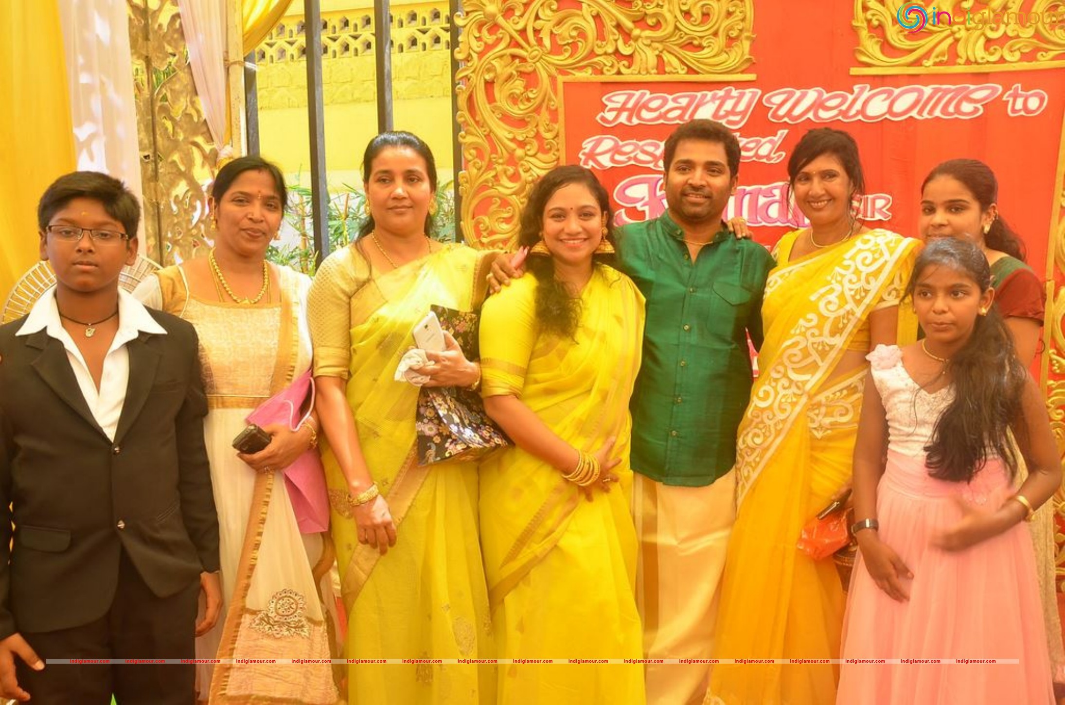 Shobi Master Daughter Name Ceremony Event hd photo