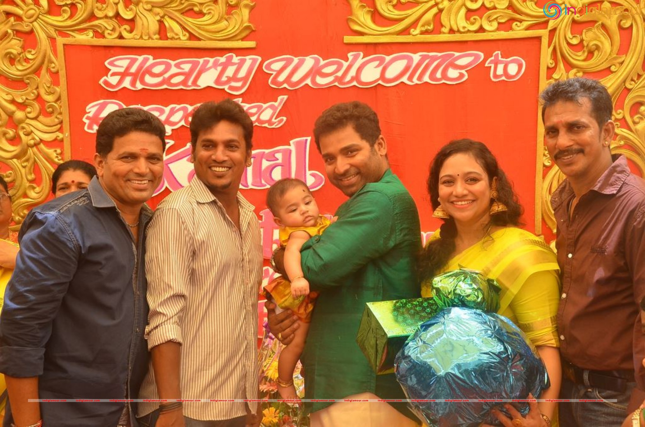 Shobi Master Daughter Name Ceremony Event hd photo