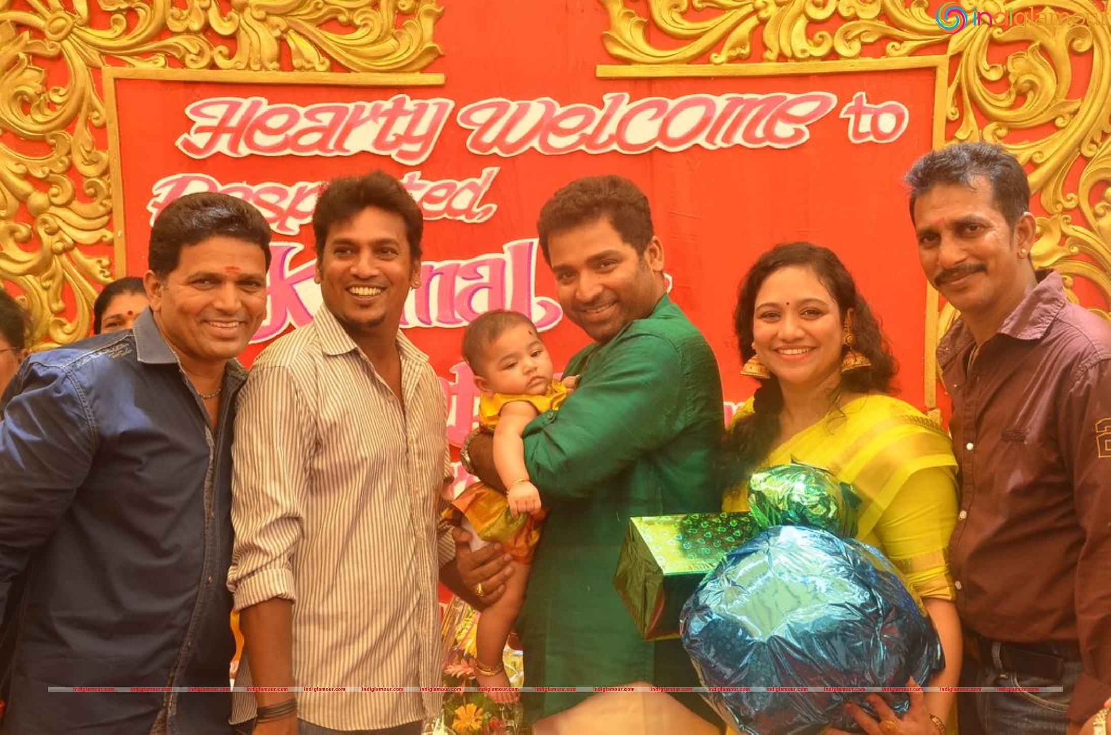 Shobi Master Daughter Name Ceremony Event hd photo