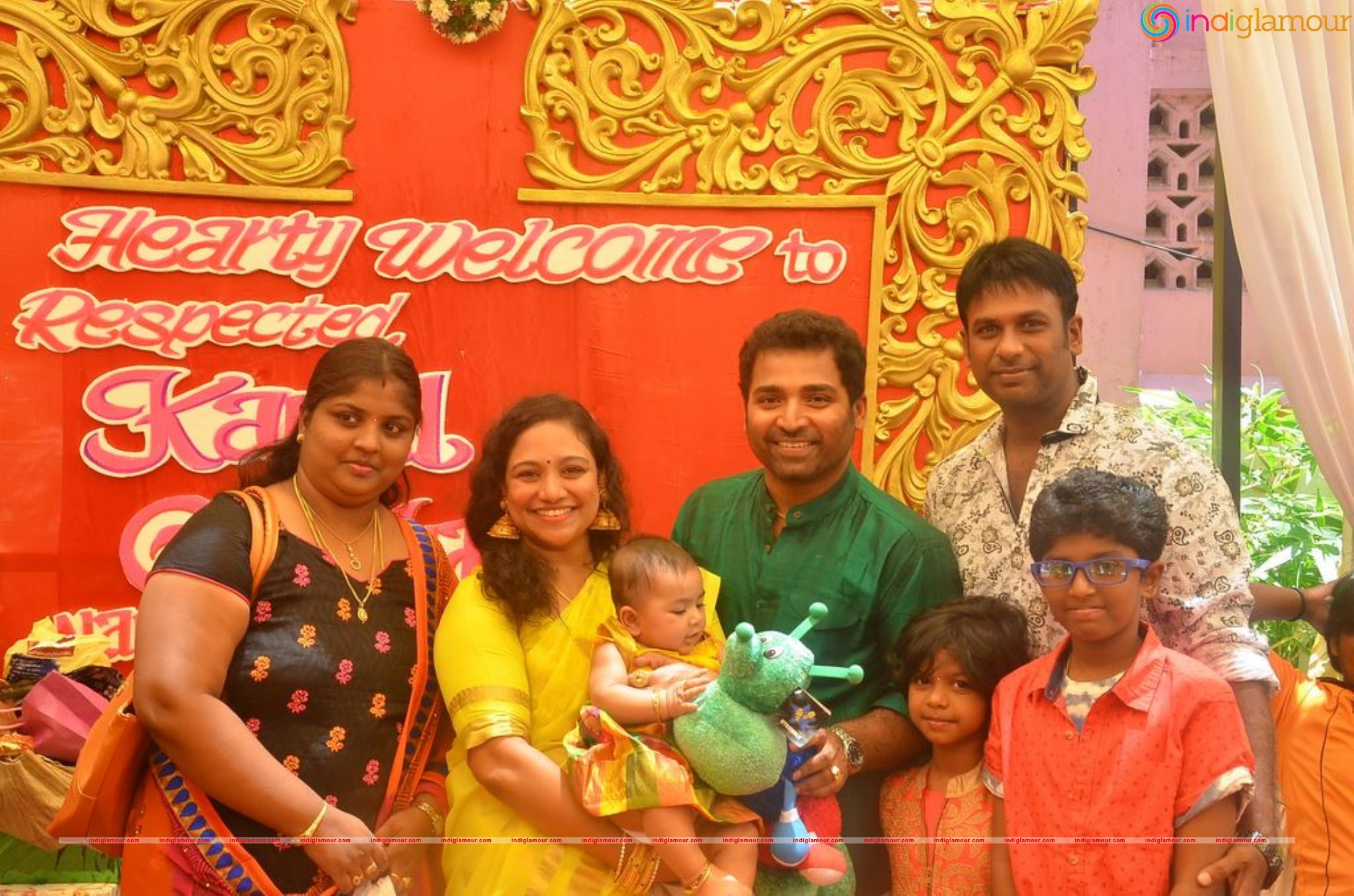 Shobi Master Daughter Name Ceremony Event hd photo