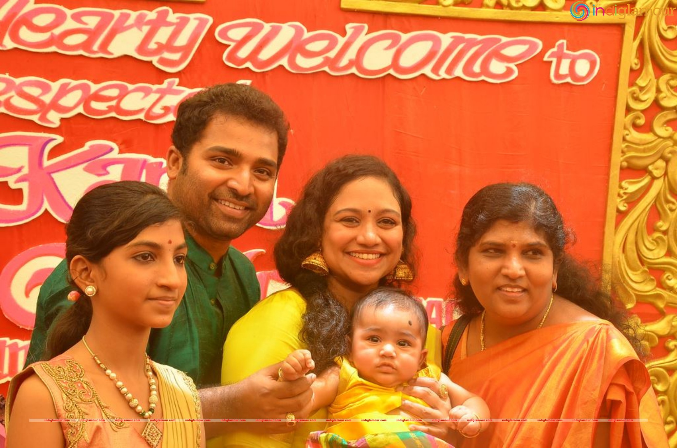 Shobi Master Daughter Name Ceremony Event hd photo