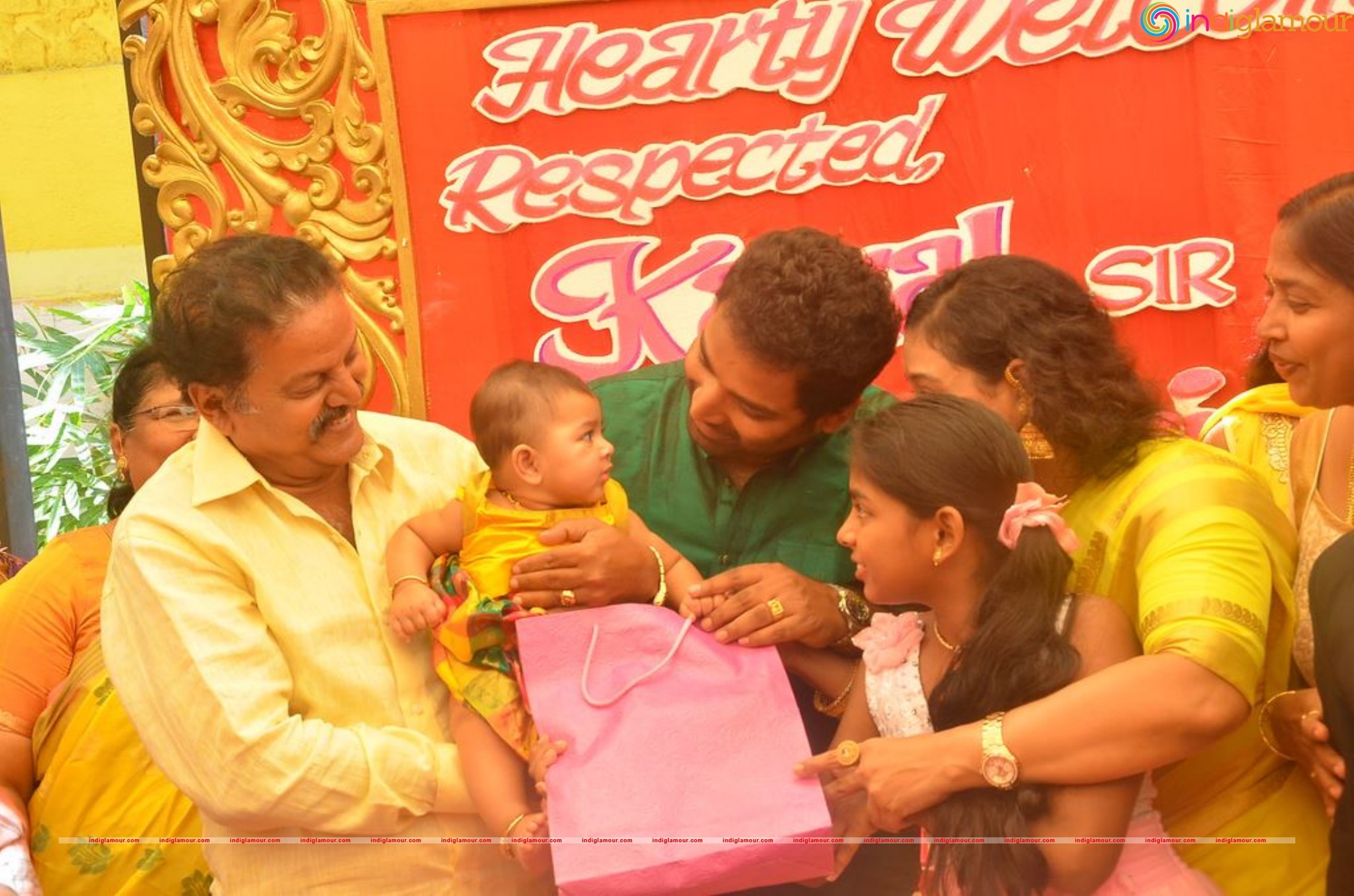 Shobi Master Daughter Name Ceremony Event hd photo