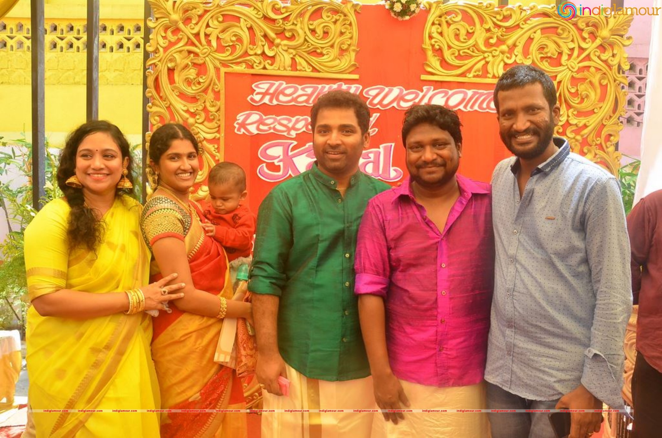 Shobi Master Daughter Name Ceremony Event hd photo