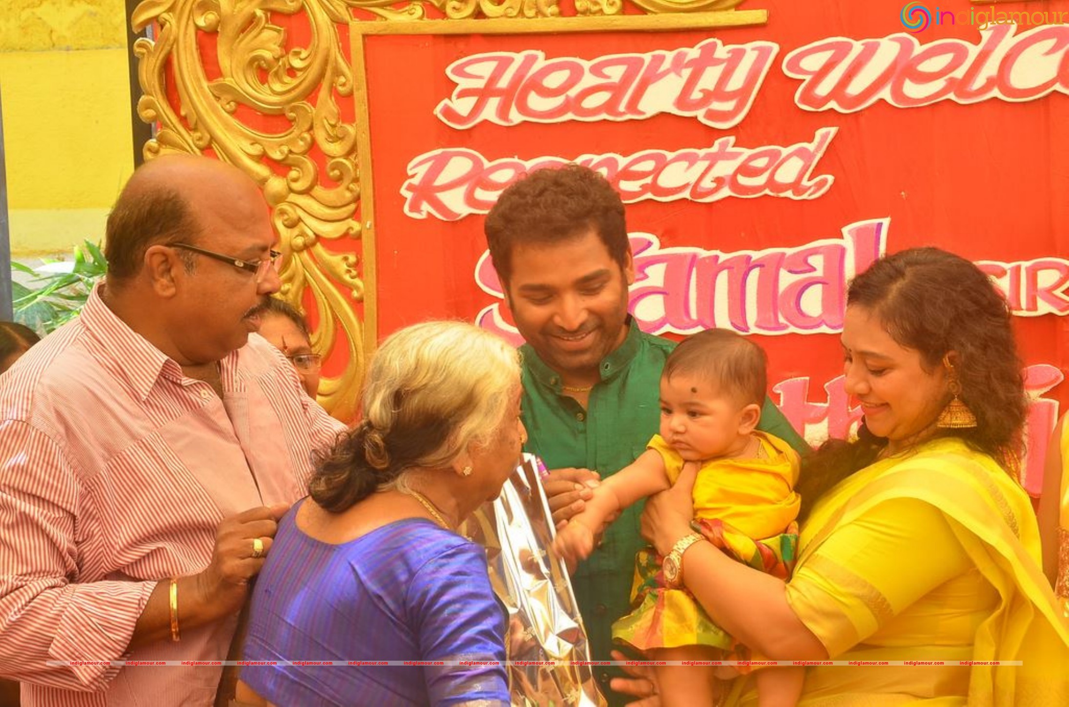 Shobi Master Daughter Name Ceremony Event hd photo