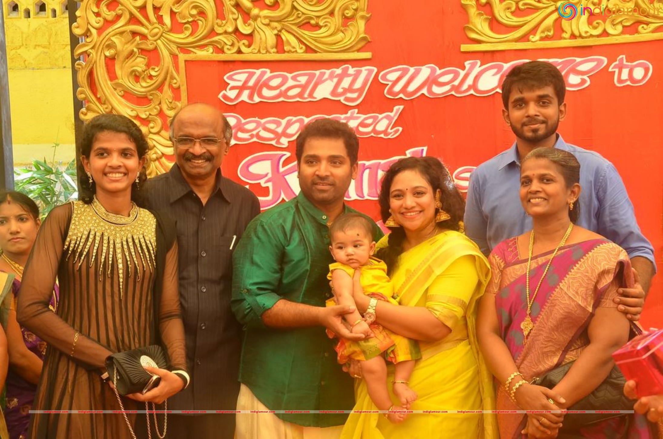 Shobi Master Daughter Name Ceremony Event hd photo