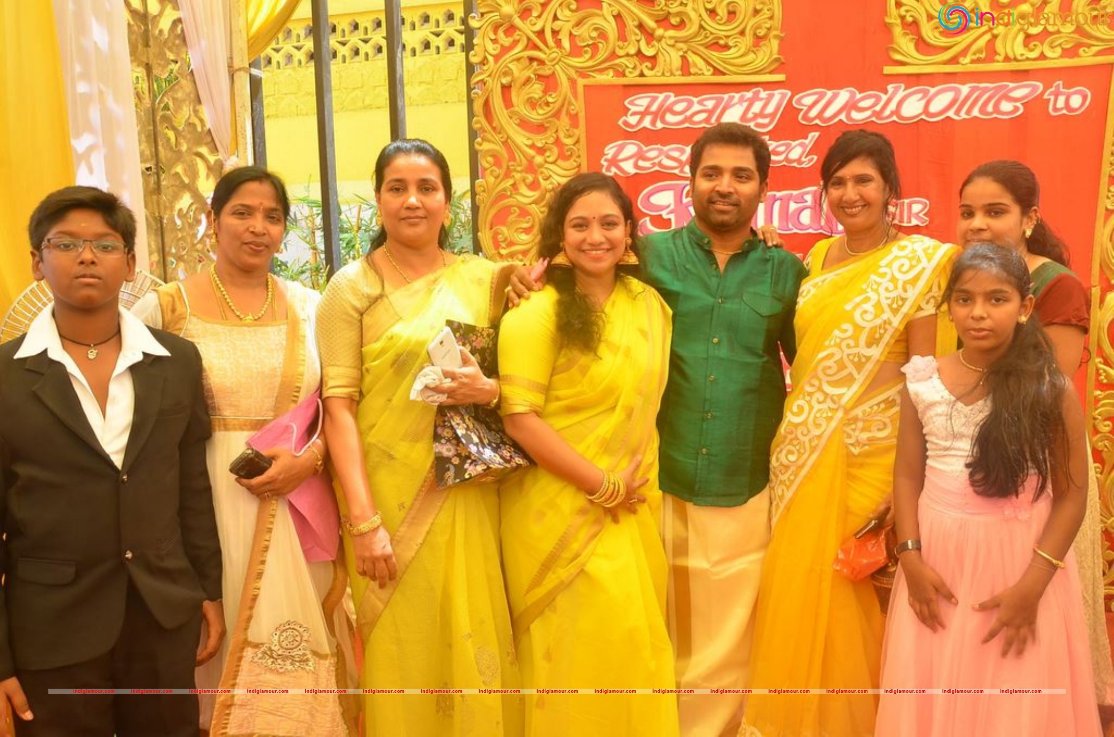 Shobi Master Daughter Name Ceremony Event hd photo