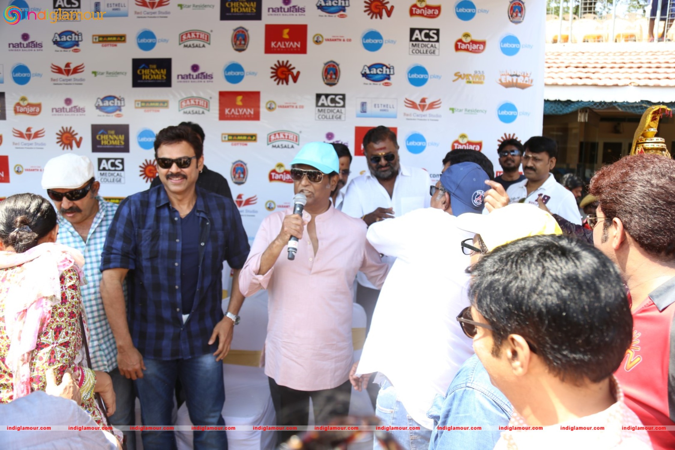 Nadigar Sangam Lebara Natchathira Cricket Event Inauguration Stills Event hd photo