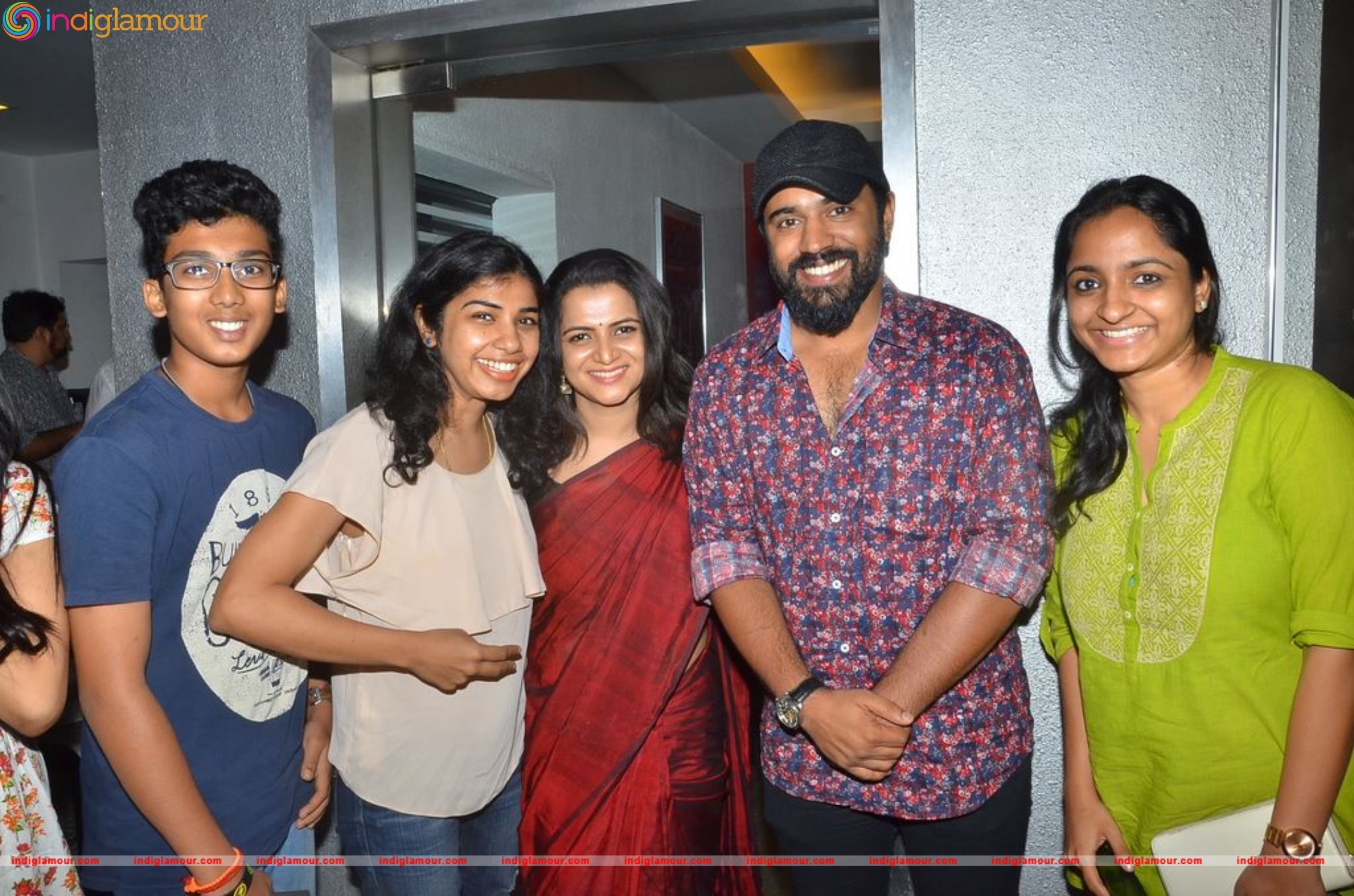 Celebs at Jacobinte Swargarajyam Special Show Event hd photo