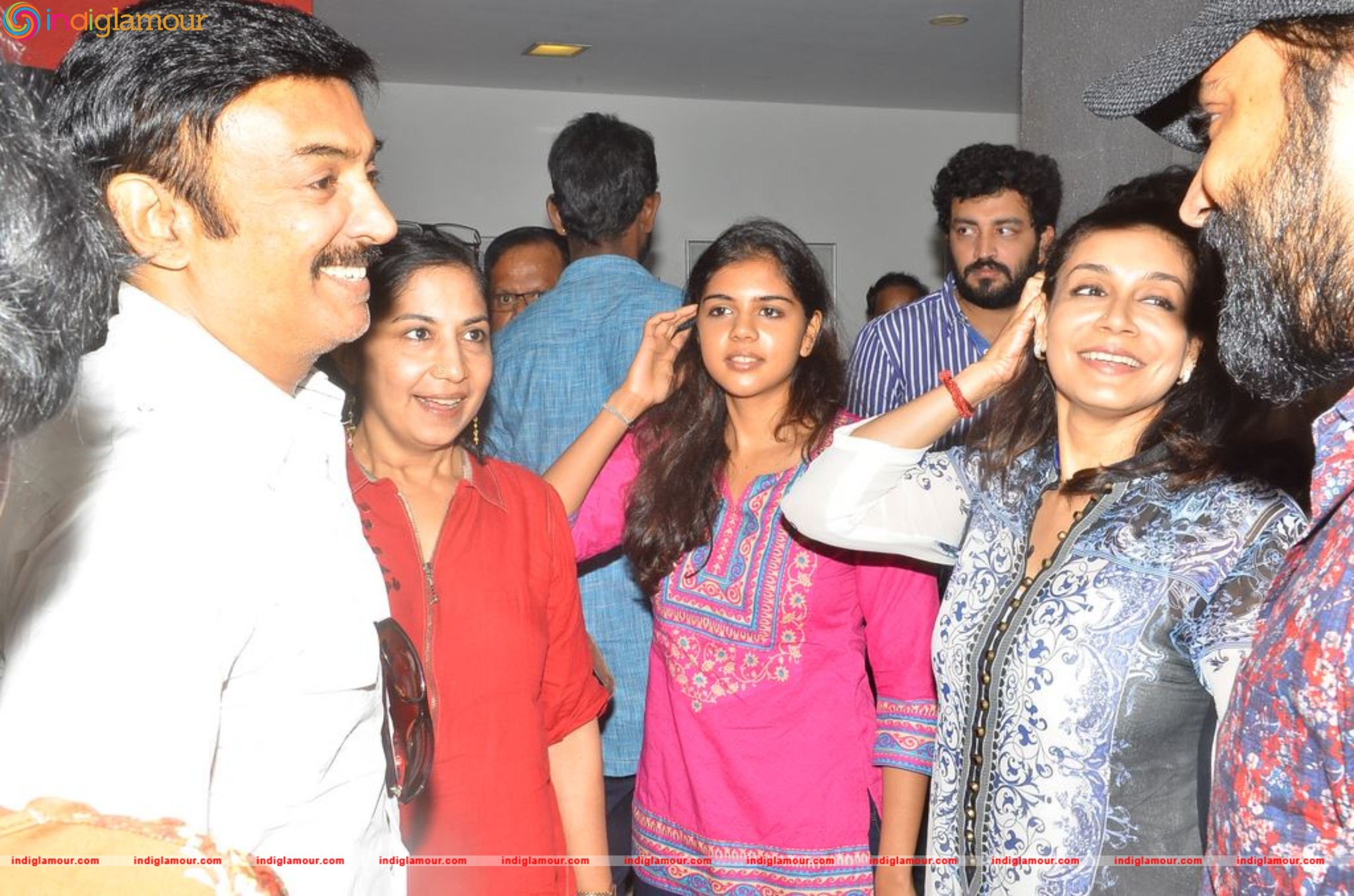 Celebs at Jacobinte Swargarajyam Special Show Event hd photo