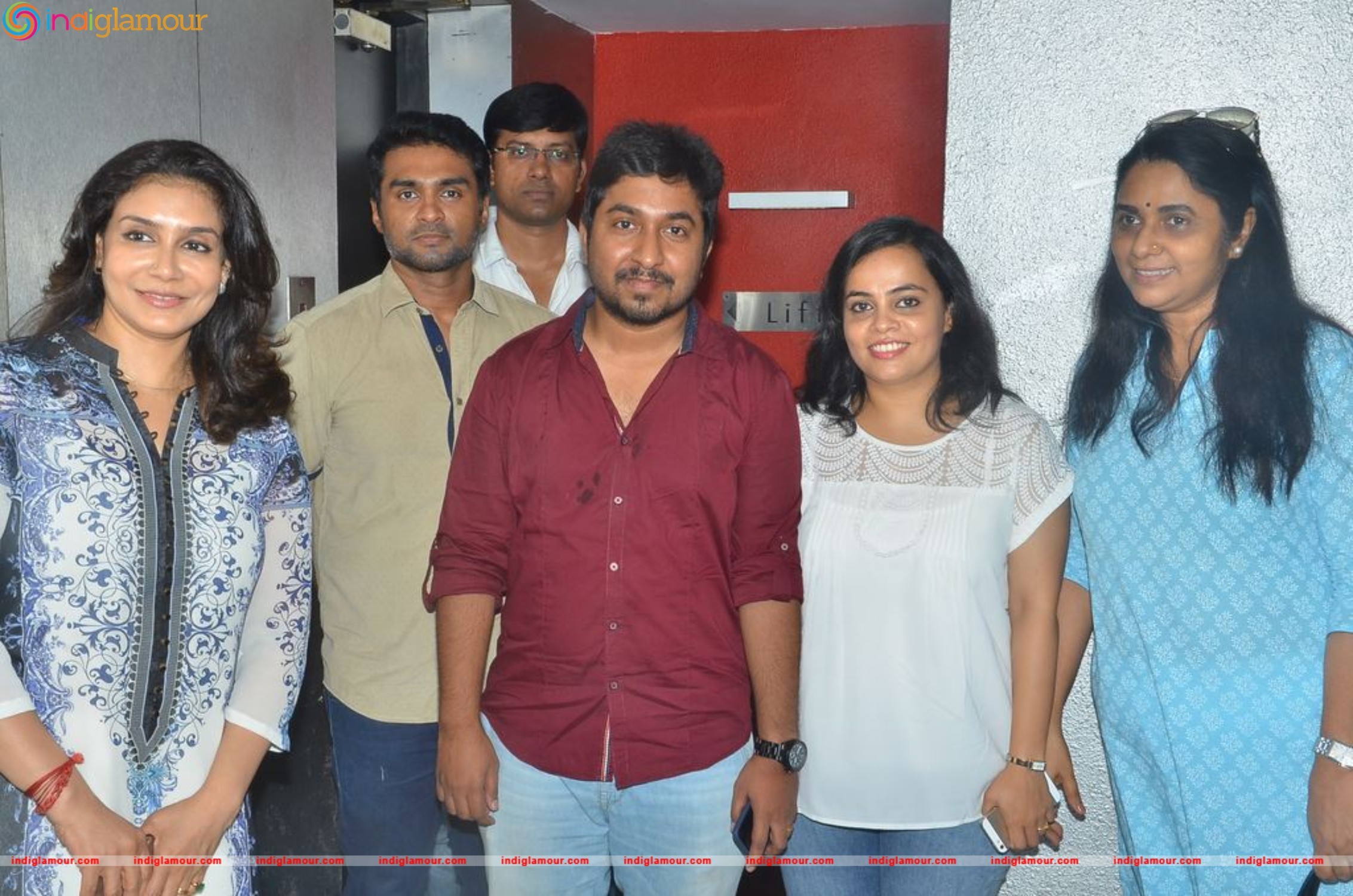 Celebs at Jacobinte Swargarajyam Special Show Event hd photo