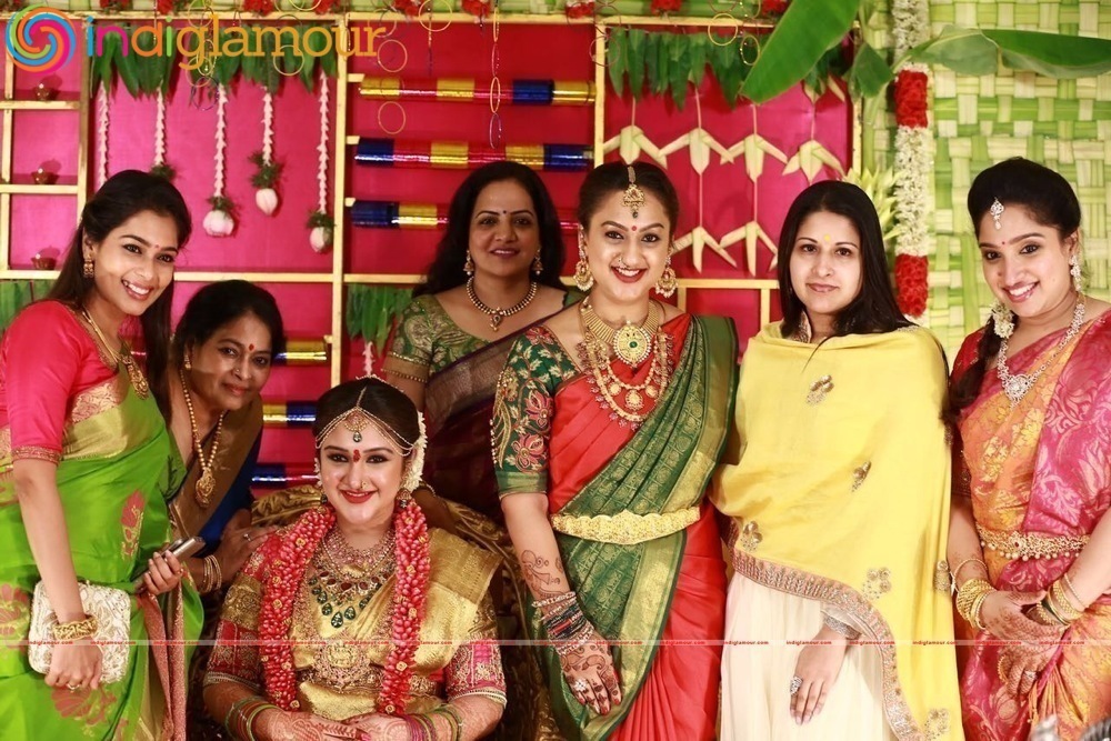 Rahul and Sridevi Seemantham Function Event hd photo