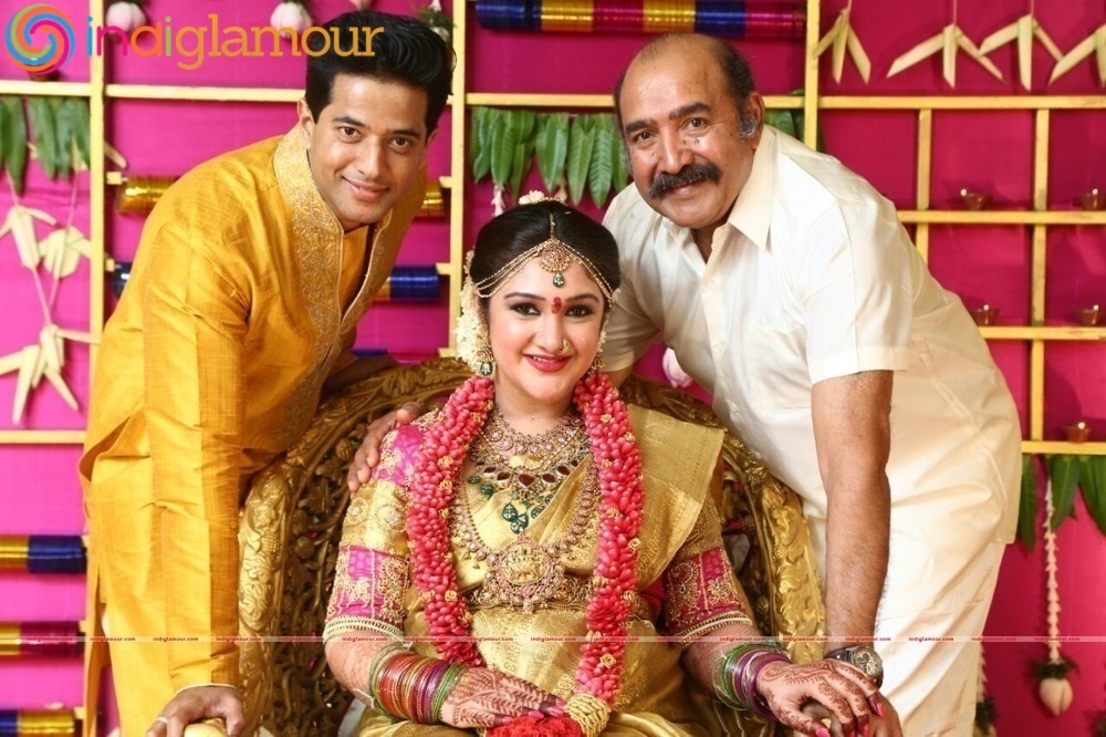 Rahul and Sridevi Seemantham Function Event hd photo