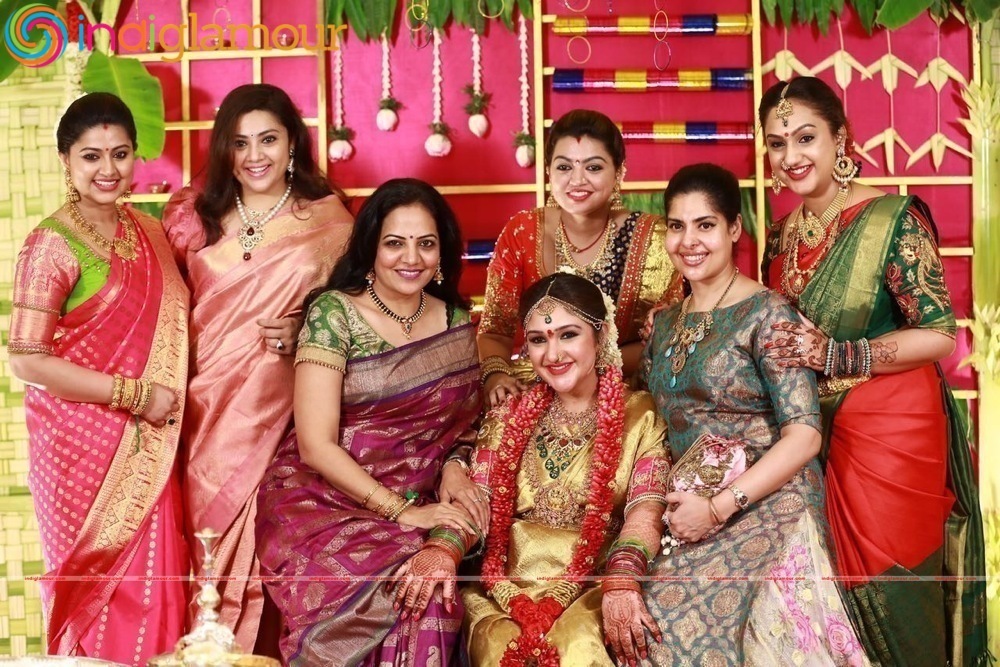Rahul and Sridevi Seemantham Function Event hd photo