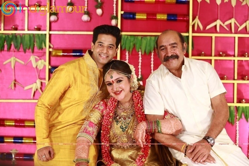 Rahul and Sridevi Seemantham Function Event hd photo
