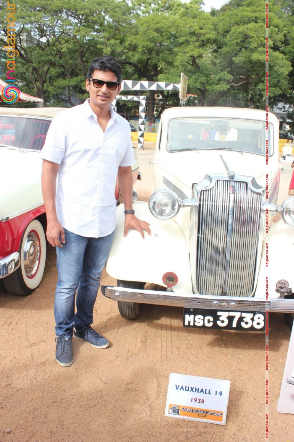 Actor Jiiva Car Rally Photos Event hd photo