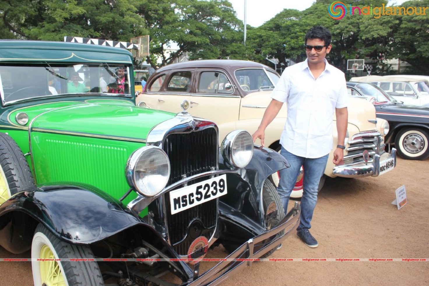 Actor Jiiva Car Rally Photos Event hd photo