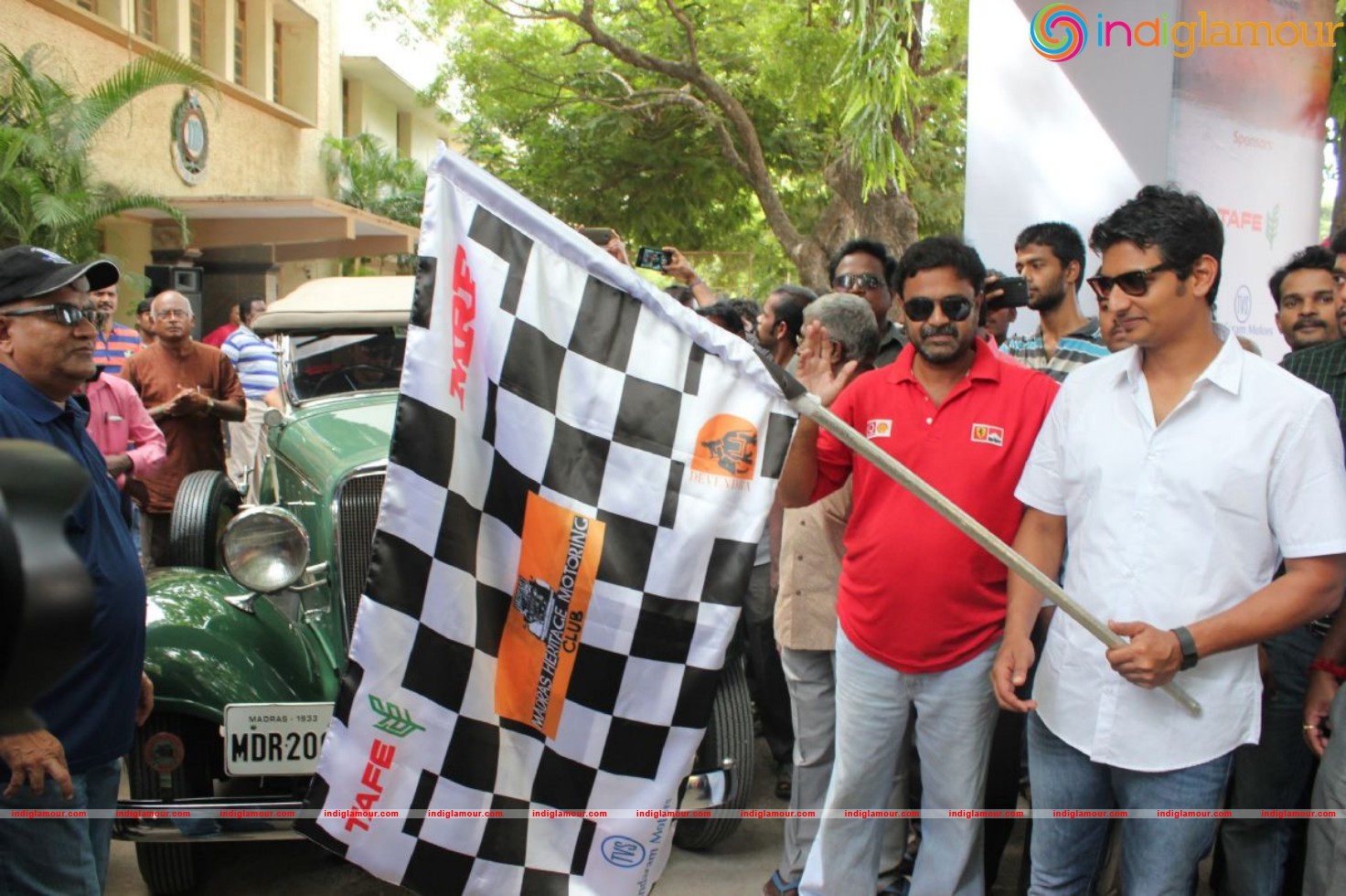 Actor Jiiva Car Rally Photos Event hd photo