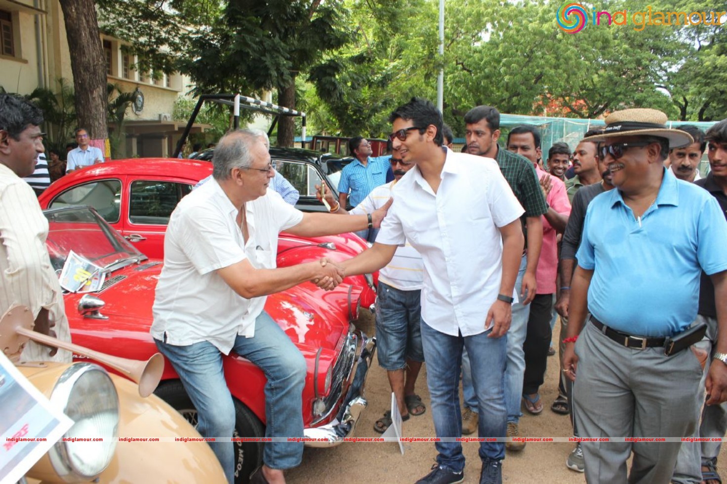 Actor Jiiva Car Rally Photos Event hd photo