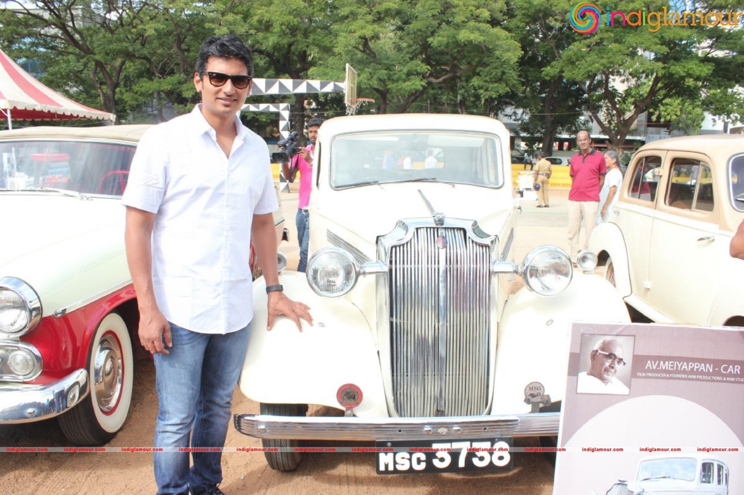 Actor Jiiva Car Rally Photos Event hd photo
