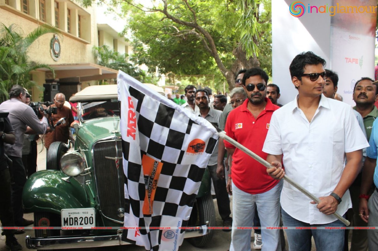 Actor Jiiva Car Rally Photos Event hd photo