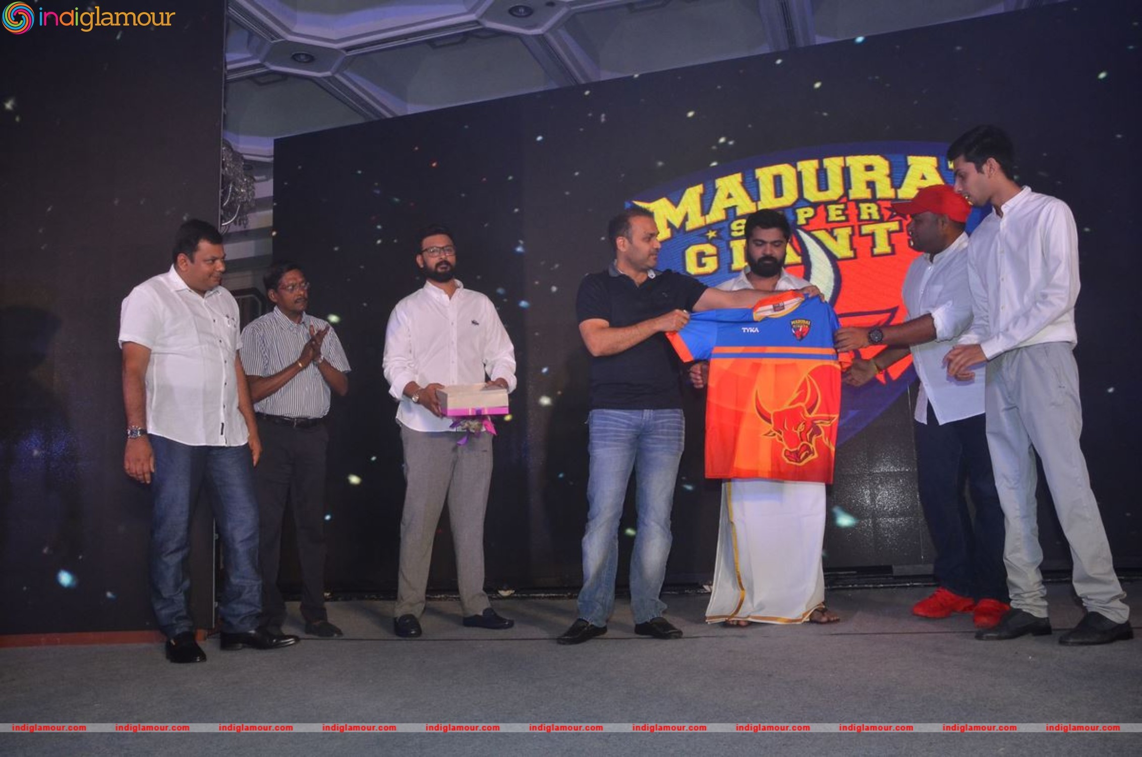 Madurai Super Giants Team and Song Launch Event hd photo