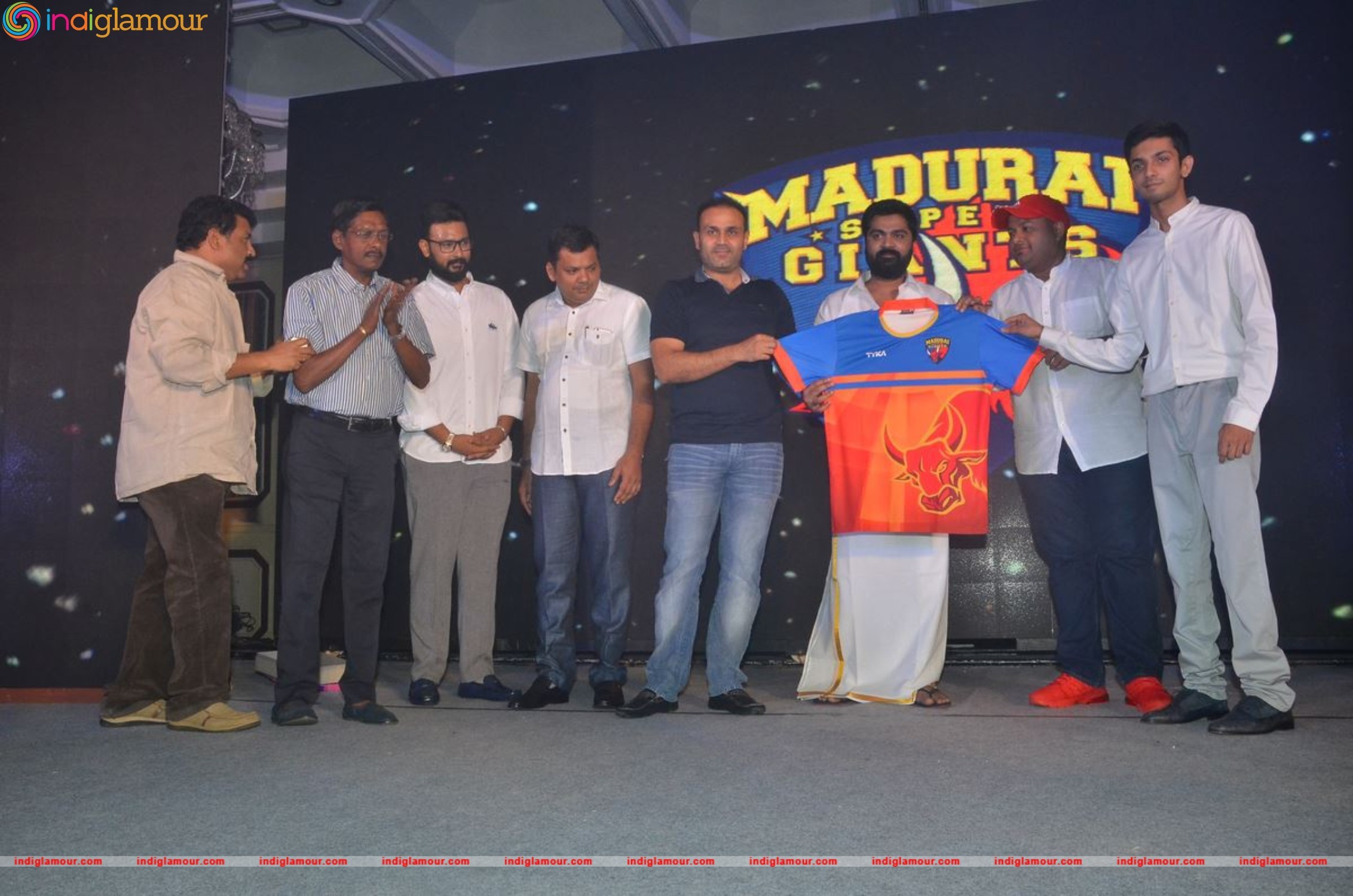 Madurai Super Giants Team and Song Launch Event hd photo