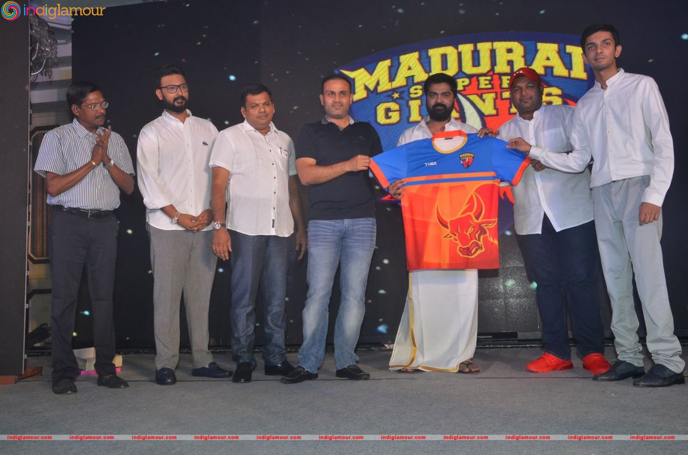Madurai Super Giants Team and Song Launch Event hd photo