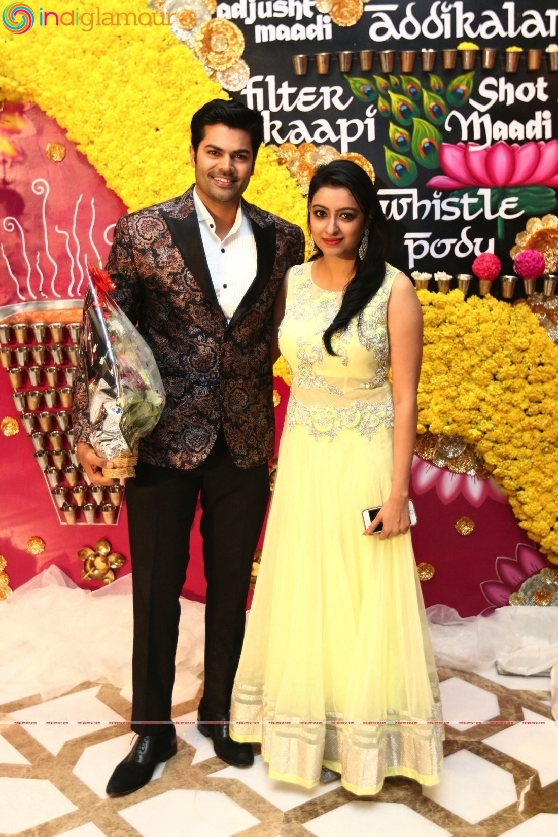 Radhika Sarathkumar's Daughter Rayane's Sangeet Ceremony Event hd photo