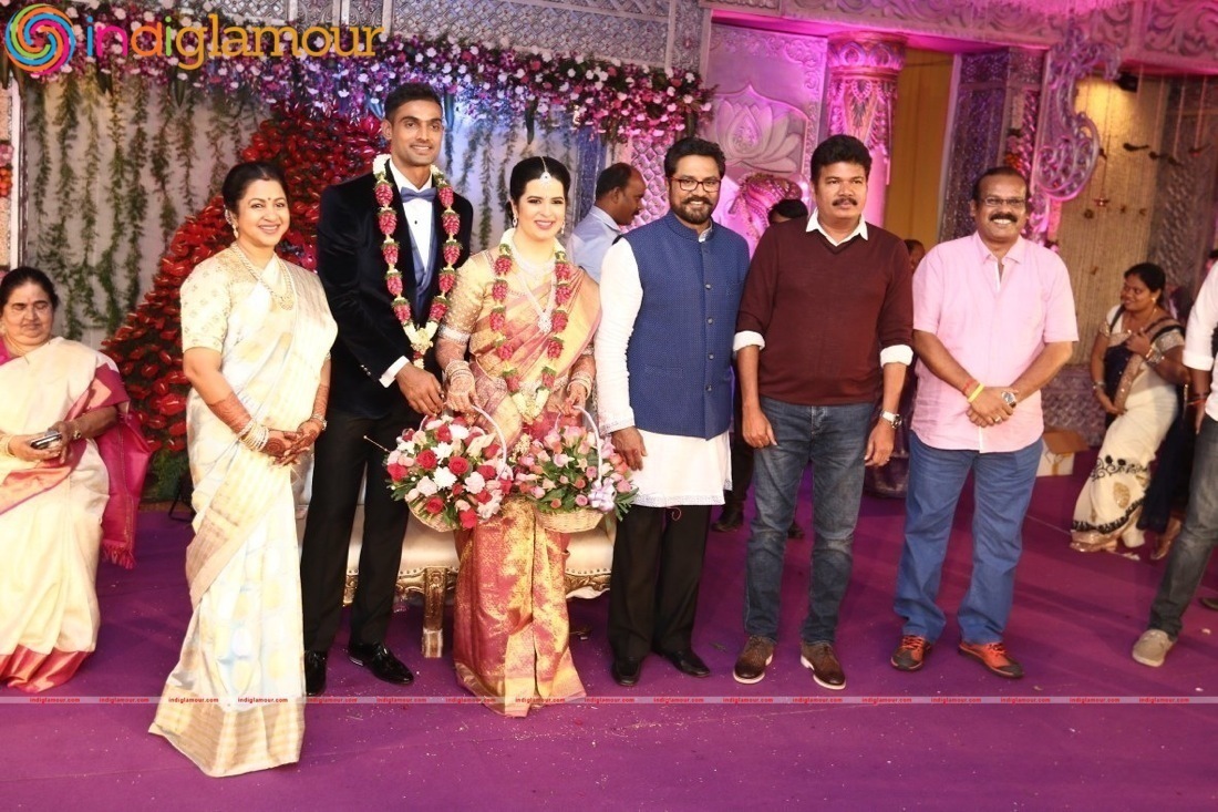 Radhika Sarathkumar's Daughter Rayane's Sangeet Ceremony Event hd photo