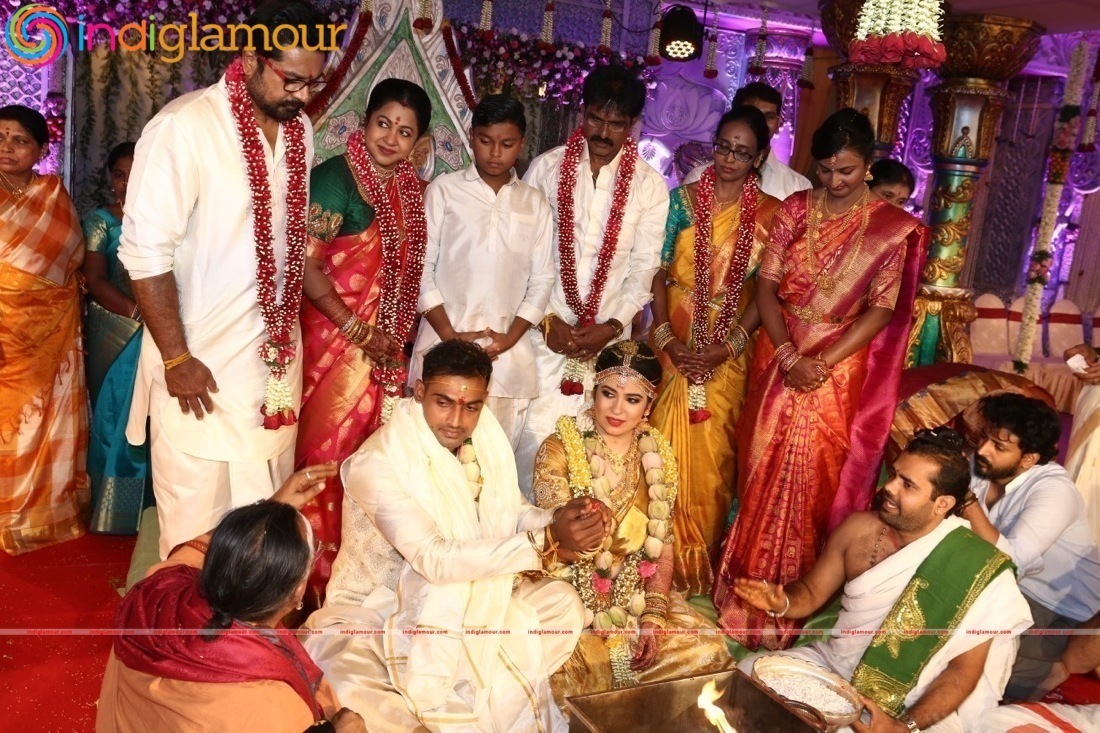 Radhika Sarathkumar's Daughter Rayane's Sangeet Ceremony Event hd photo