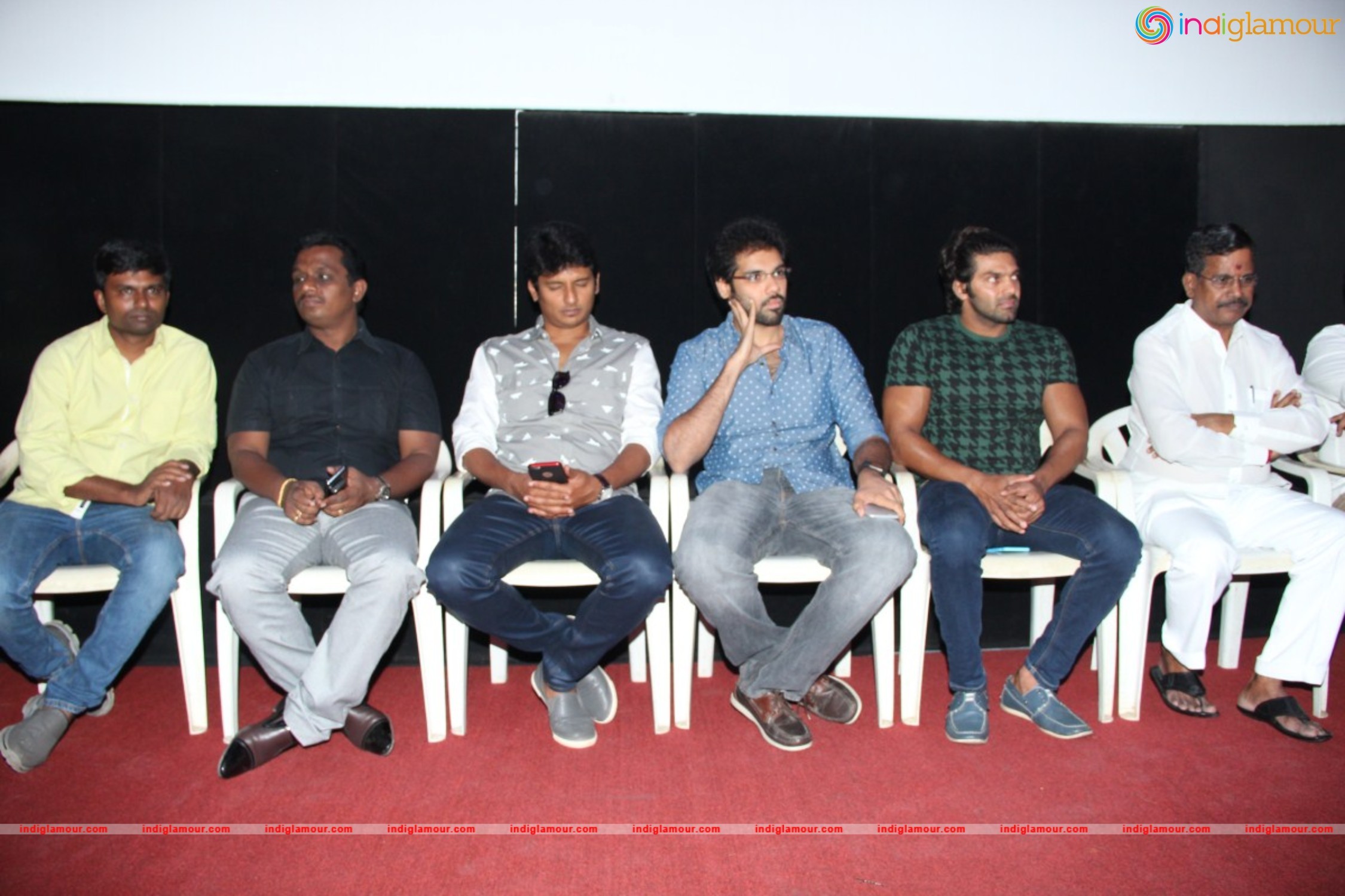 Pokkiri Raja Trailer Launch Event Event hd photo