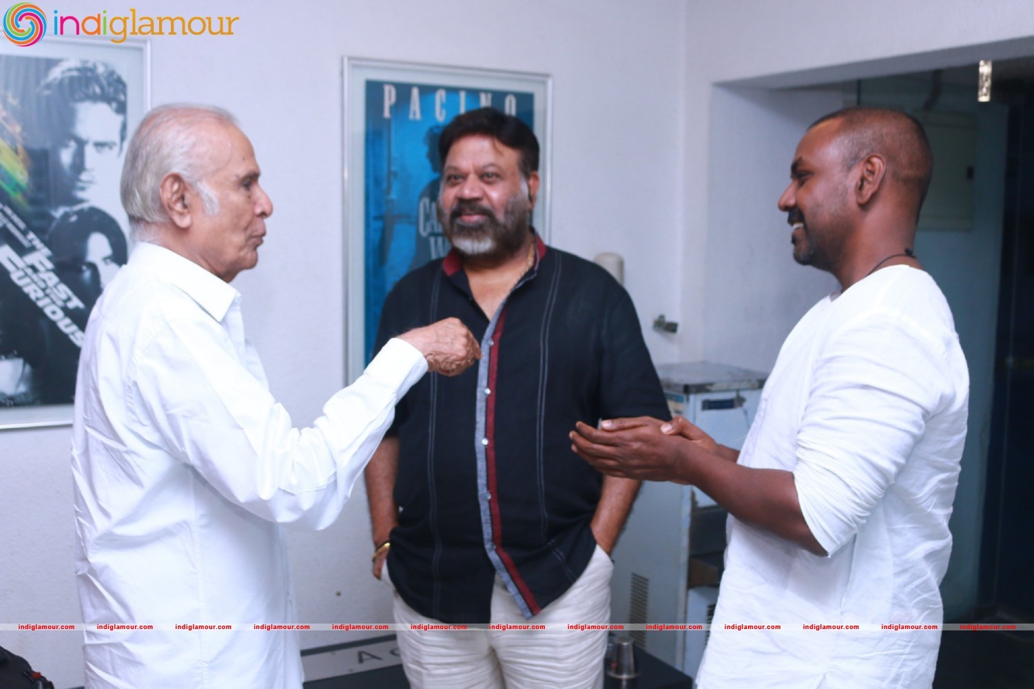 Celebrities Watch Shivalinga Movie In Chennai Photos Event hd photo