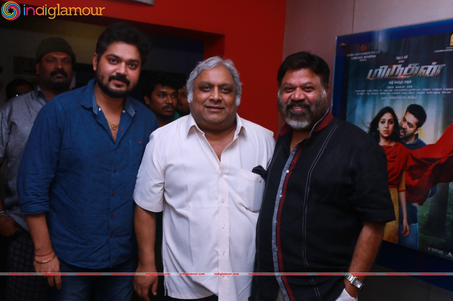 Celebrities Watch Shivalinga Movie In Chennai Photos Event hd photo