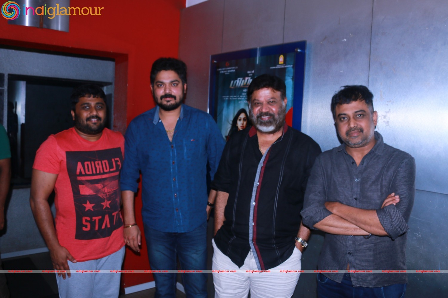 Celebrities Watch Shivalinga Movie In Chennai Photos Event hd photo