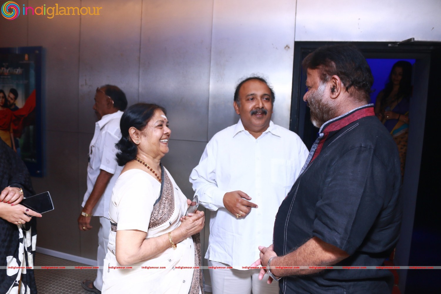 Celebrities Watch Shivalinga Movie In Chennai Photos Event hd photo
