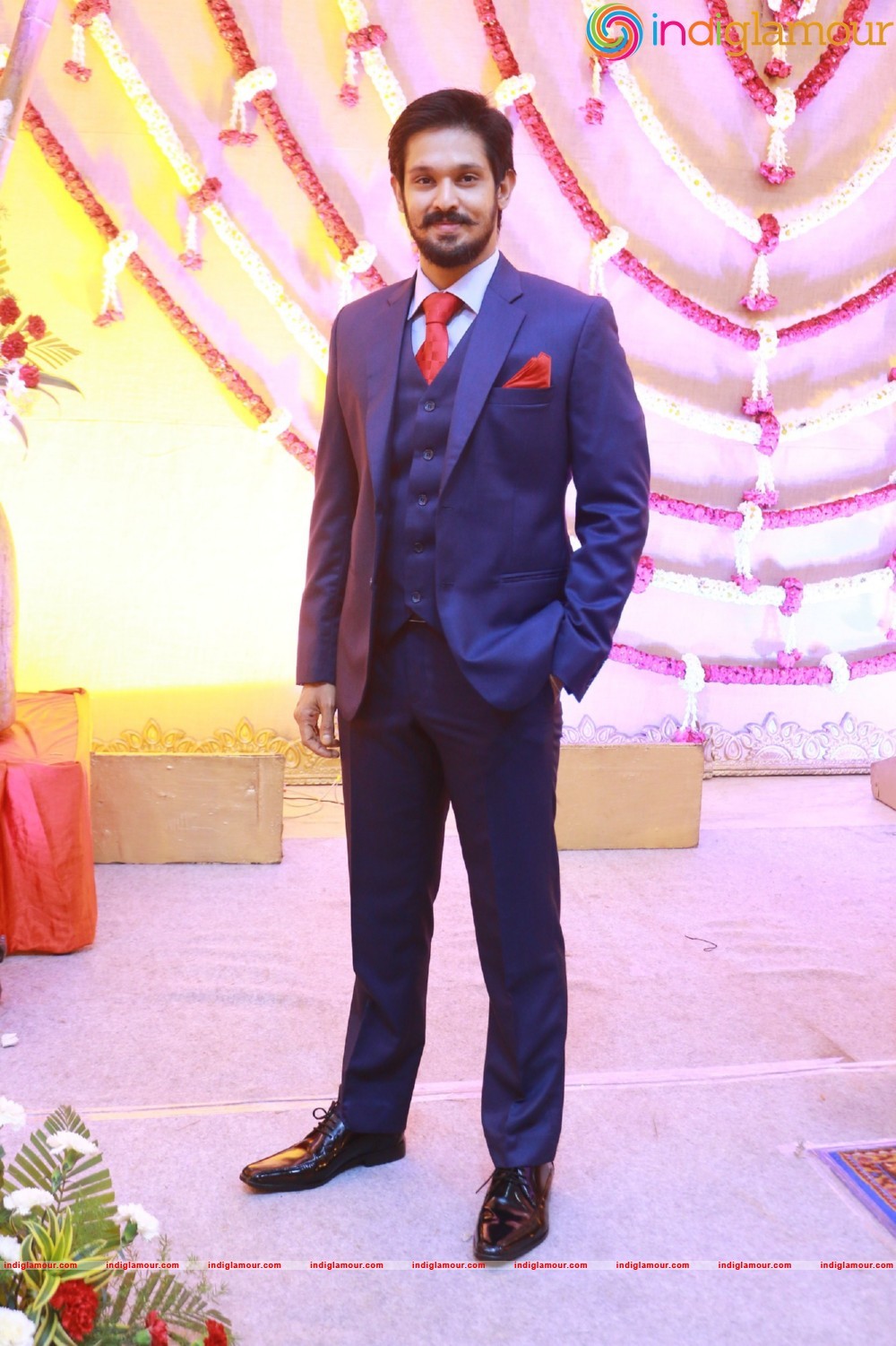 Actor Nakul Sruti Wedding Reception Event hd photo