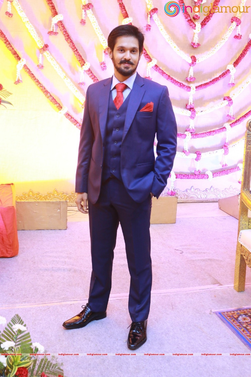 Actor Nakul Sruti Wedding Reception Event hd photo