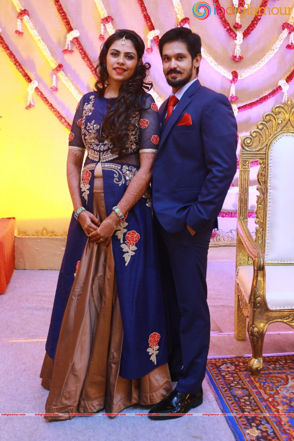 Actor Nakul Sruti Wedding Reception Event hd photo