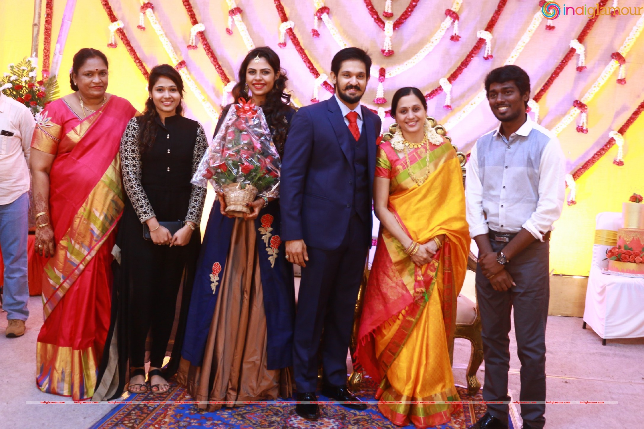 Actor Nakul Sruti Wedding Reception Event hd photo