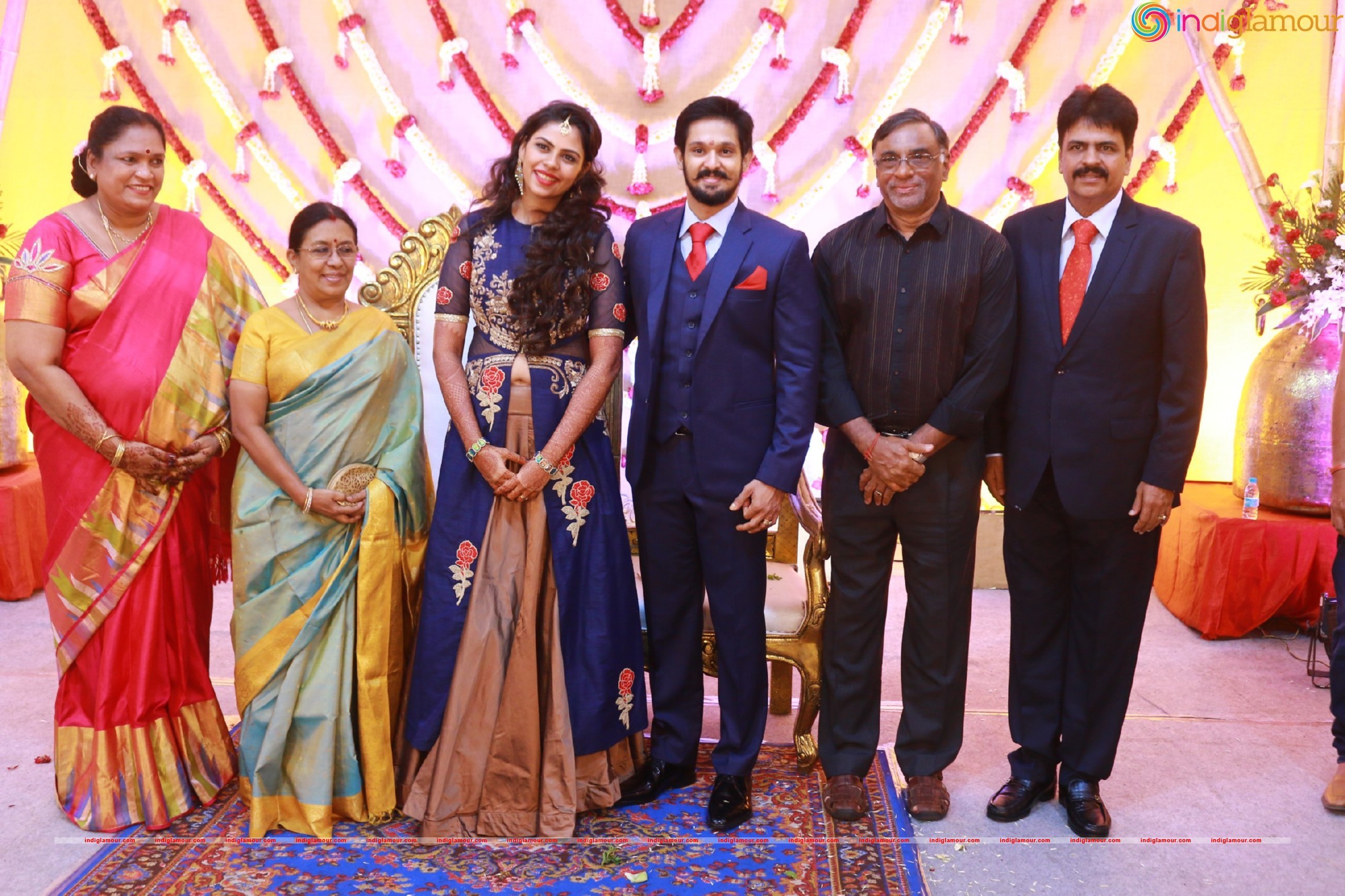 Actor Nakul Sruti Wedding Reception Event hd photo
