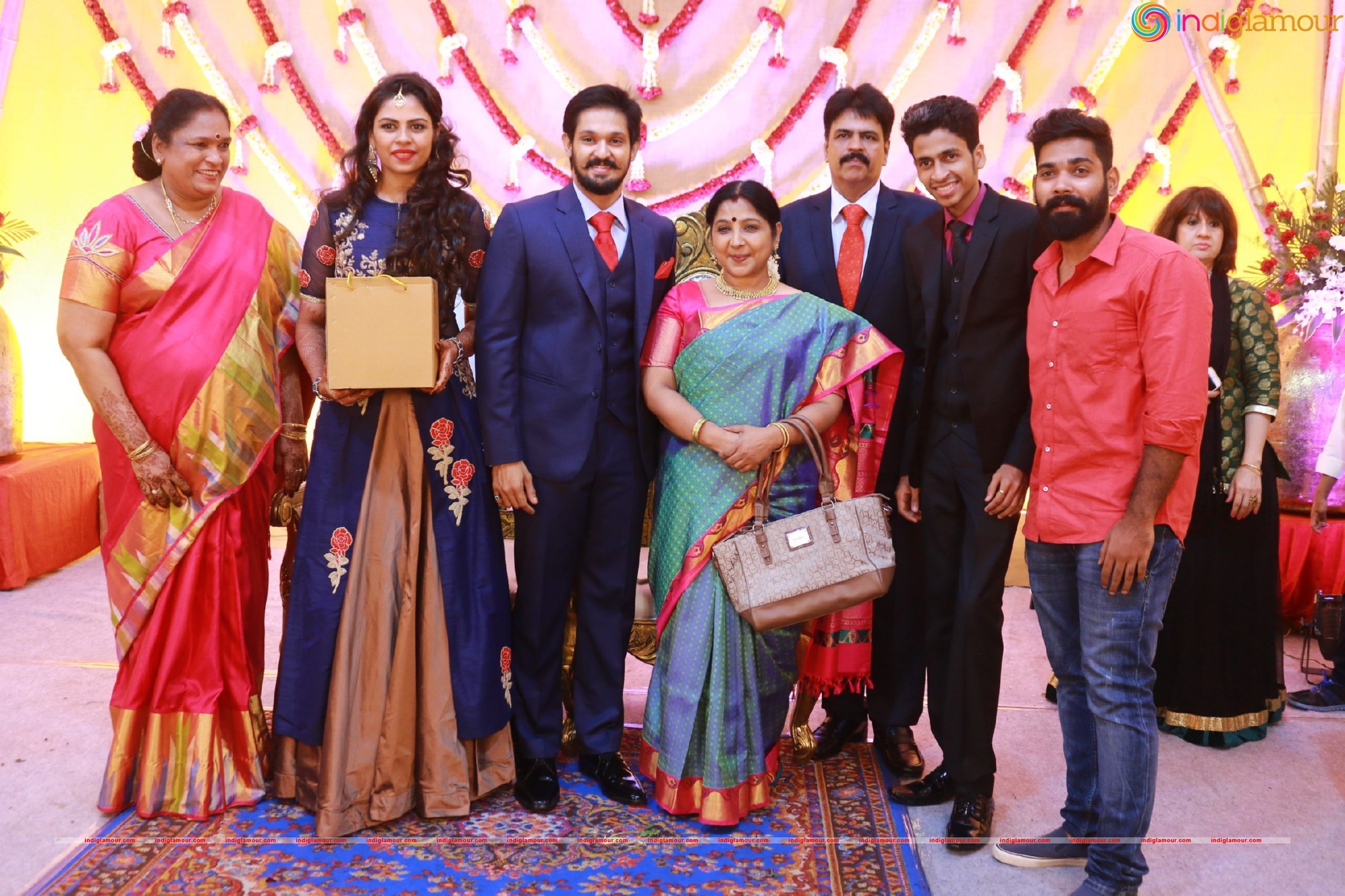 Actor Nakul Sruti Wedding Reception Event hd photo
