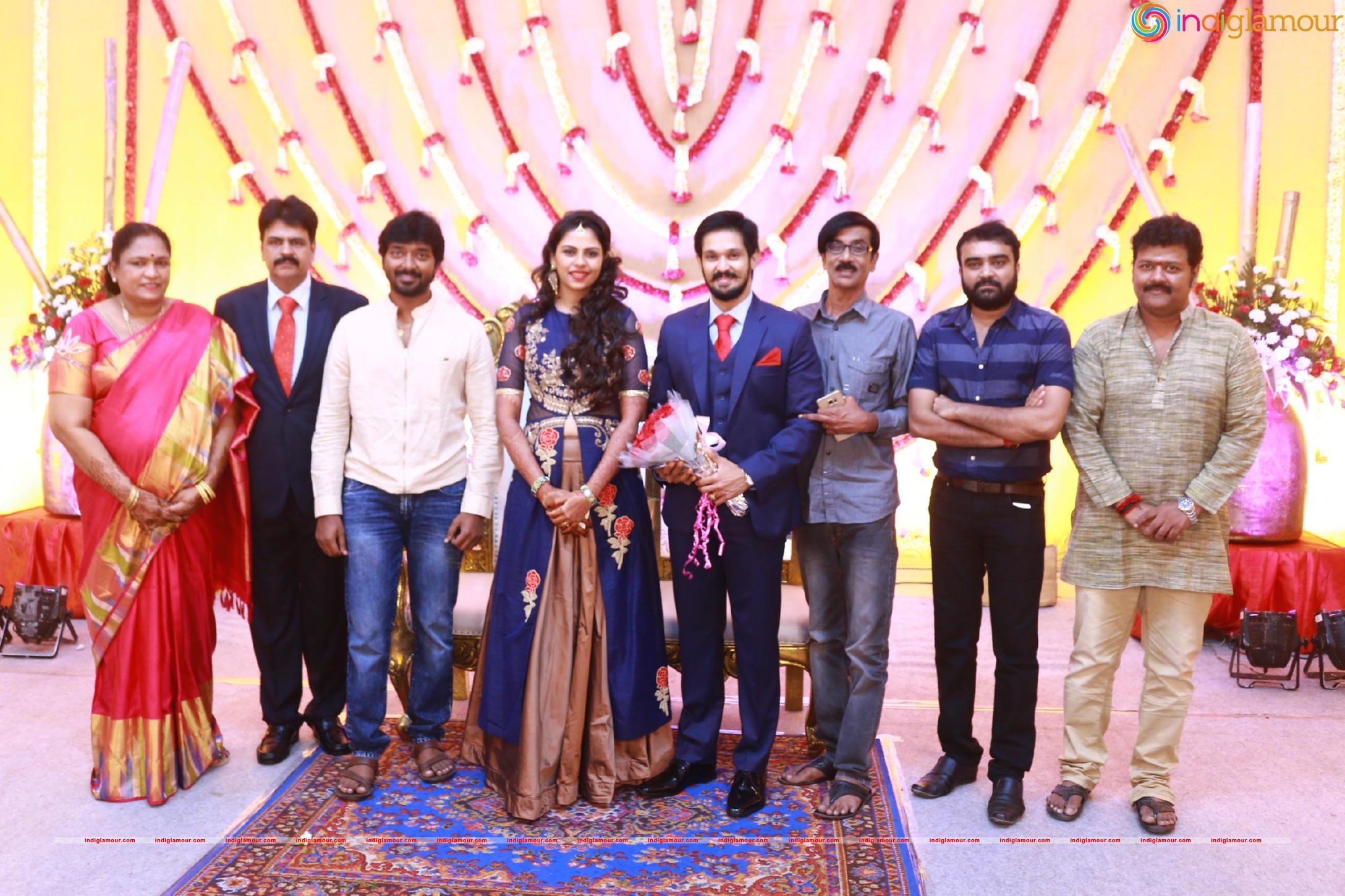 Actor Nakul Sruti Wedding Reception Event hd photo