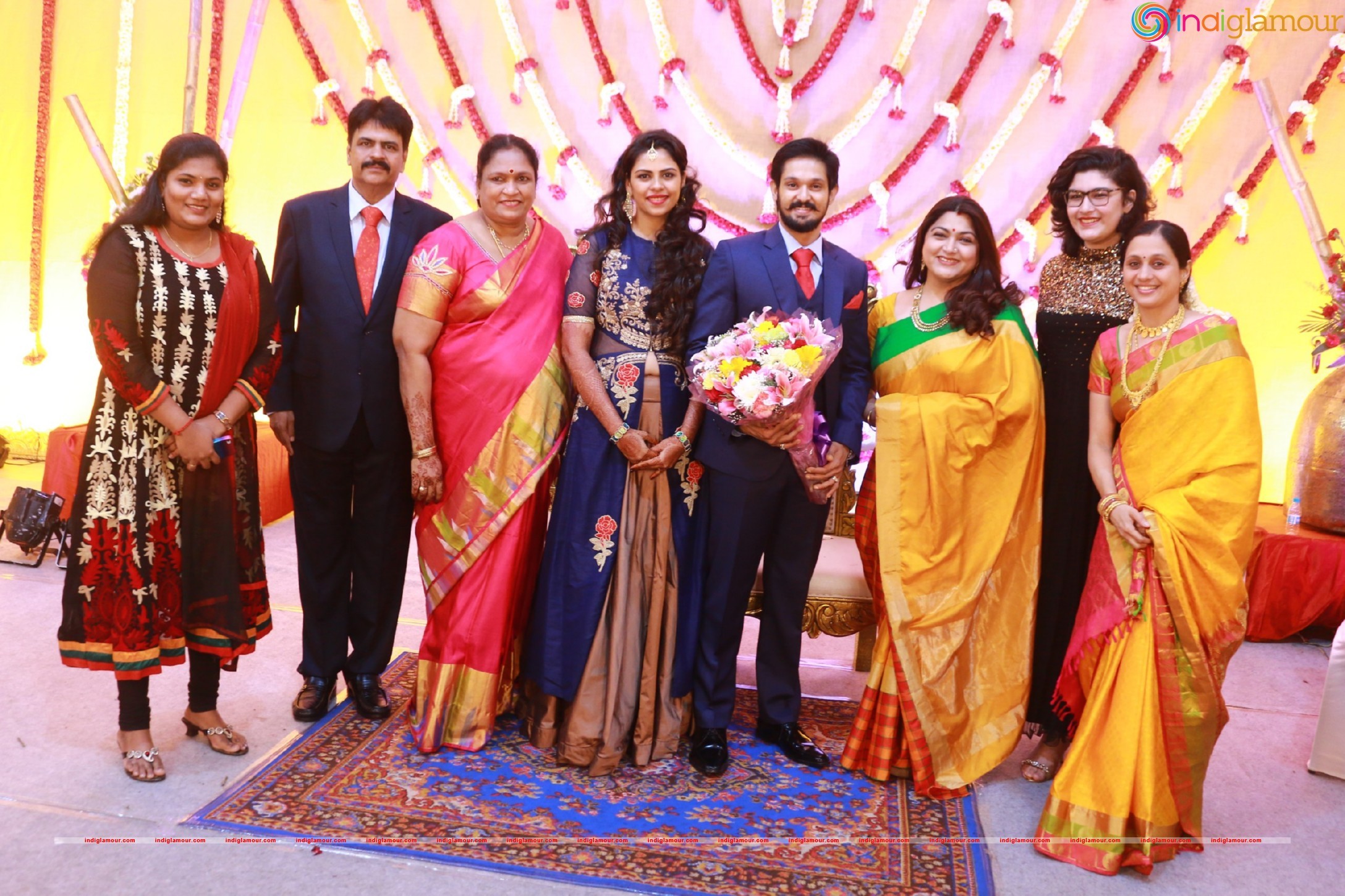Actor Nakul Sruti Wedding Reception Event hd photo