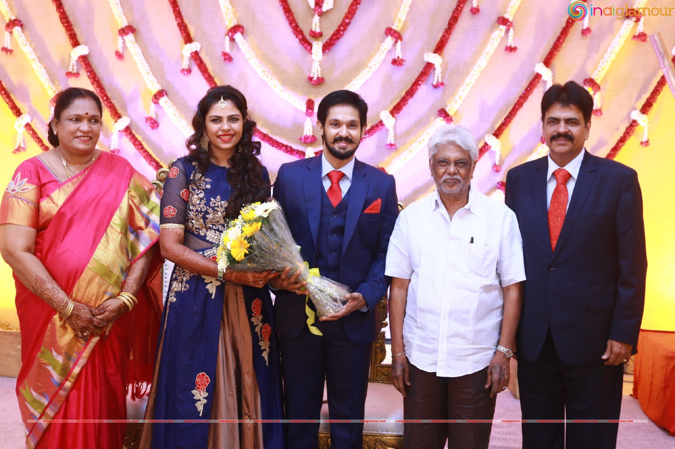 Actor Nakul Sruti Wedding Reception Event hd photo