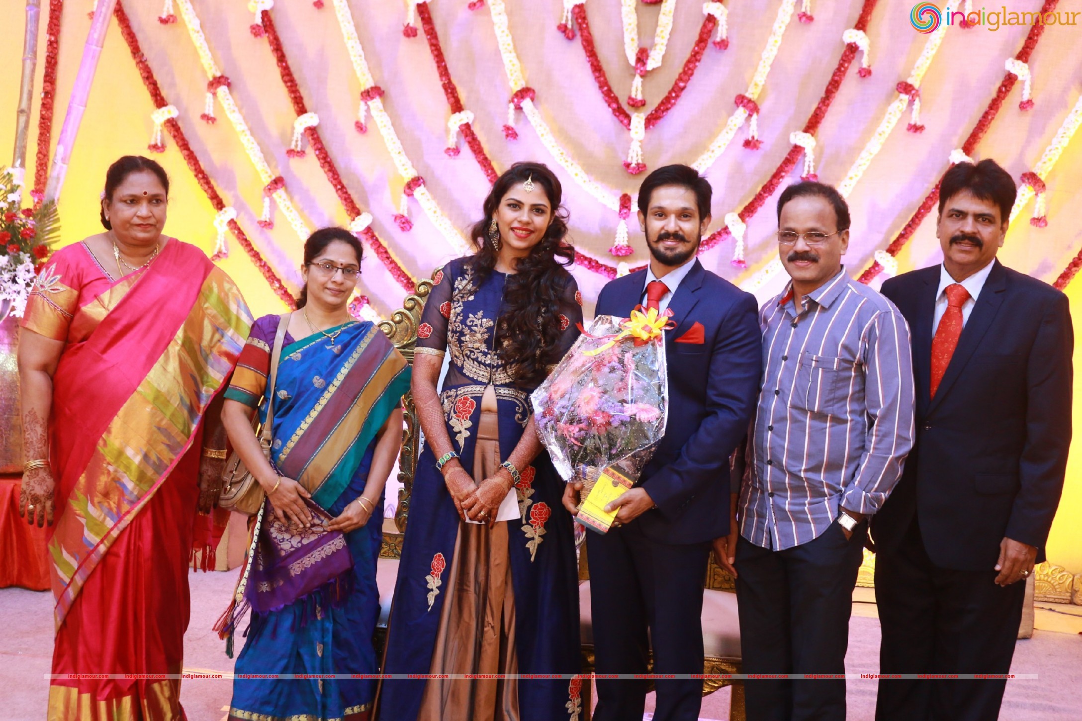 Actor Nakul Sruti Wedding Reception Event hd photo