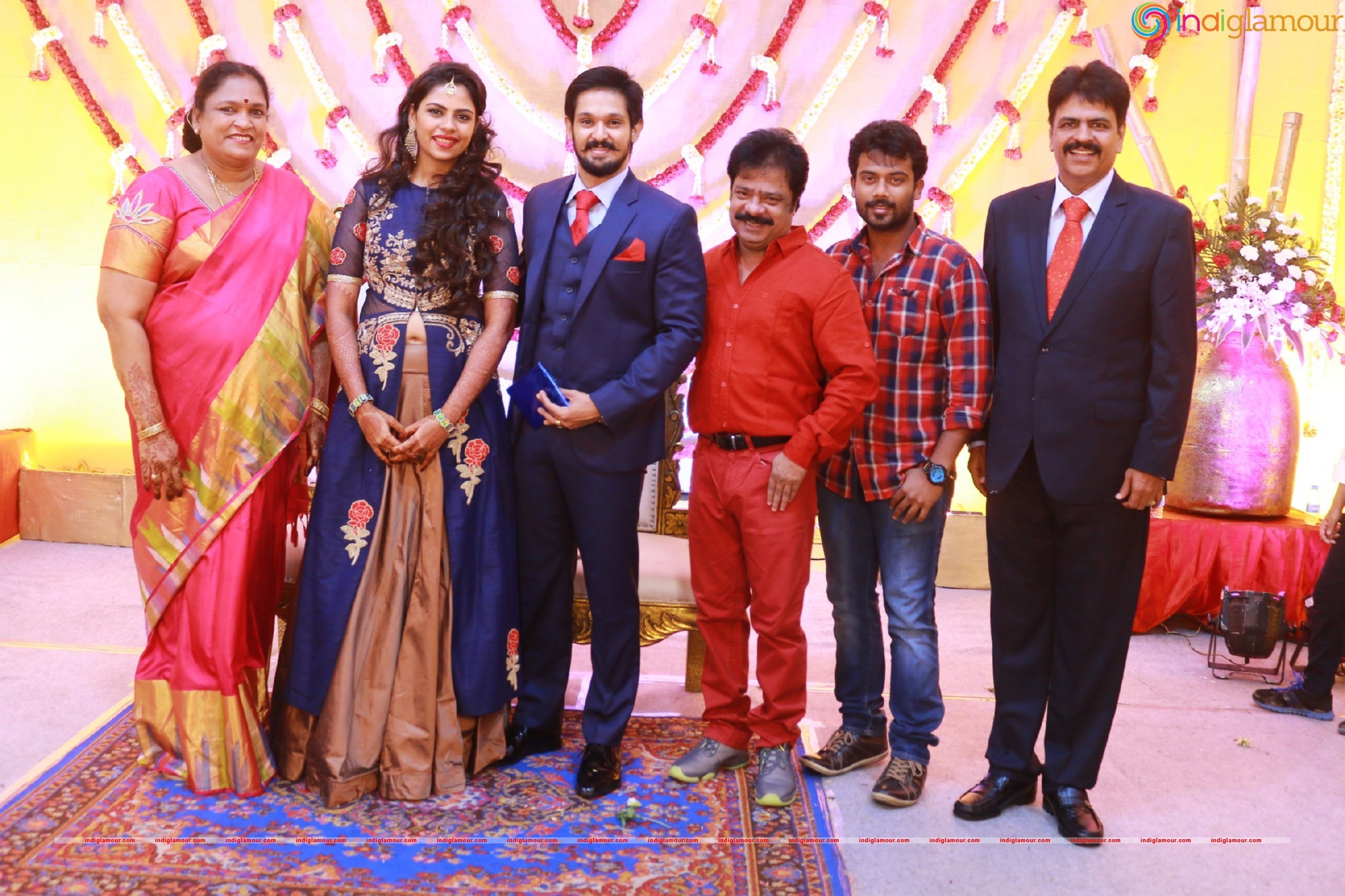 Actor Nakul Sruti Wedding Reception Event hd photo