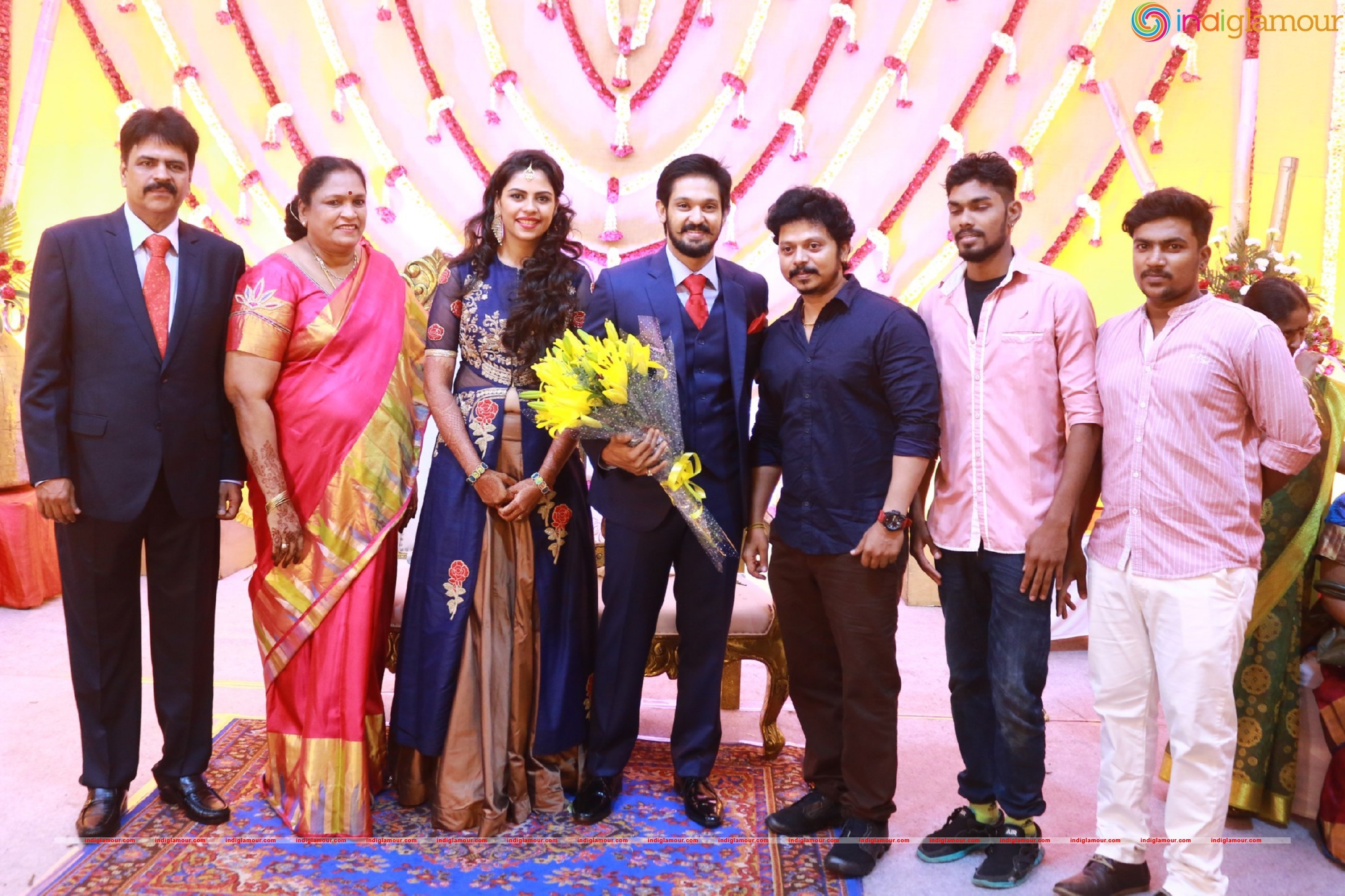 Actor Nakul Sruti Wedding Reception Event hd photo