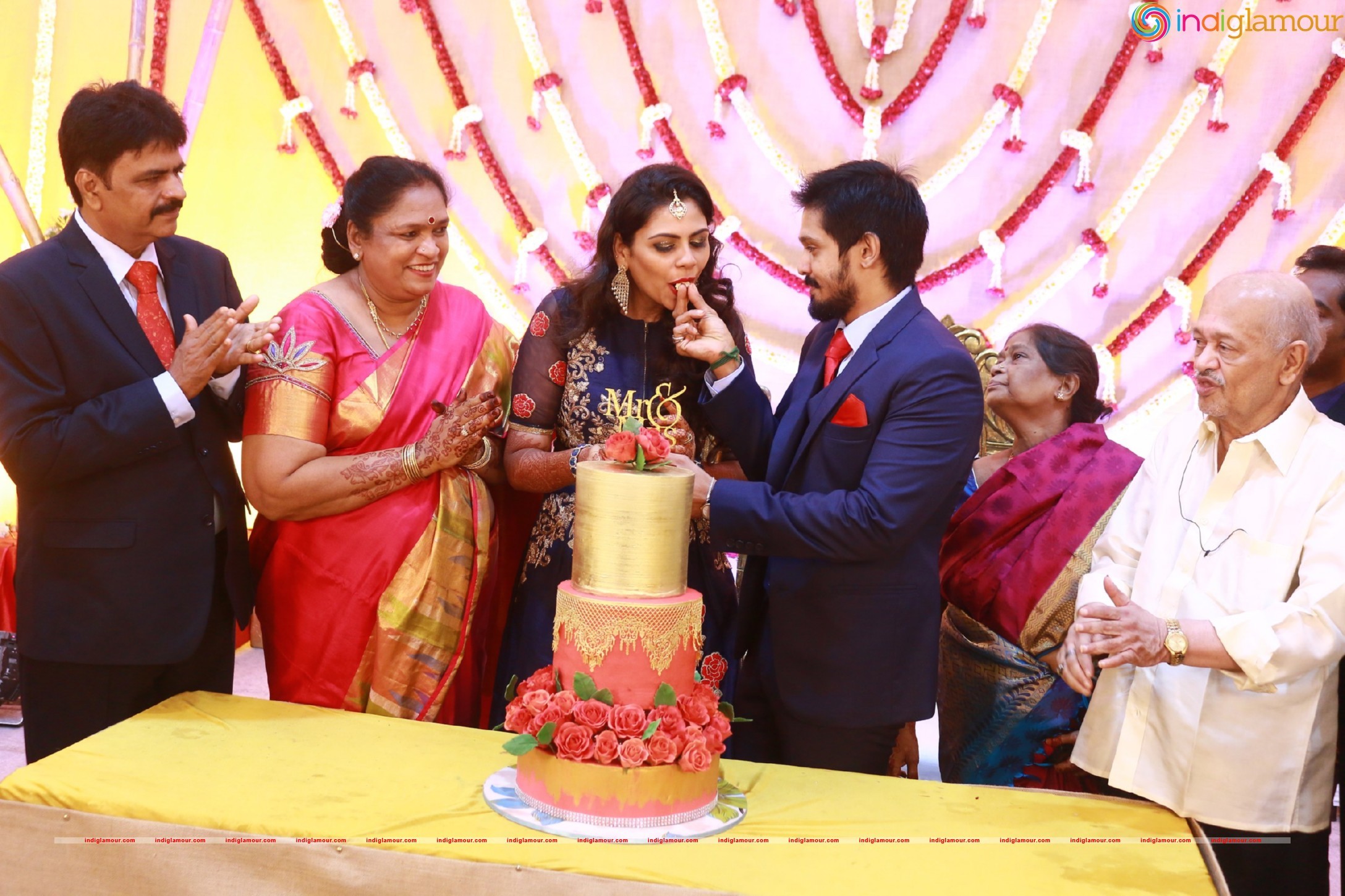 Actor Nakul Sruti Wedding Reception Event hd photo