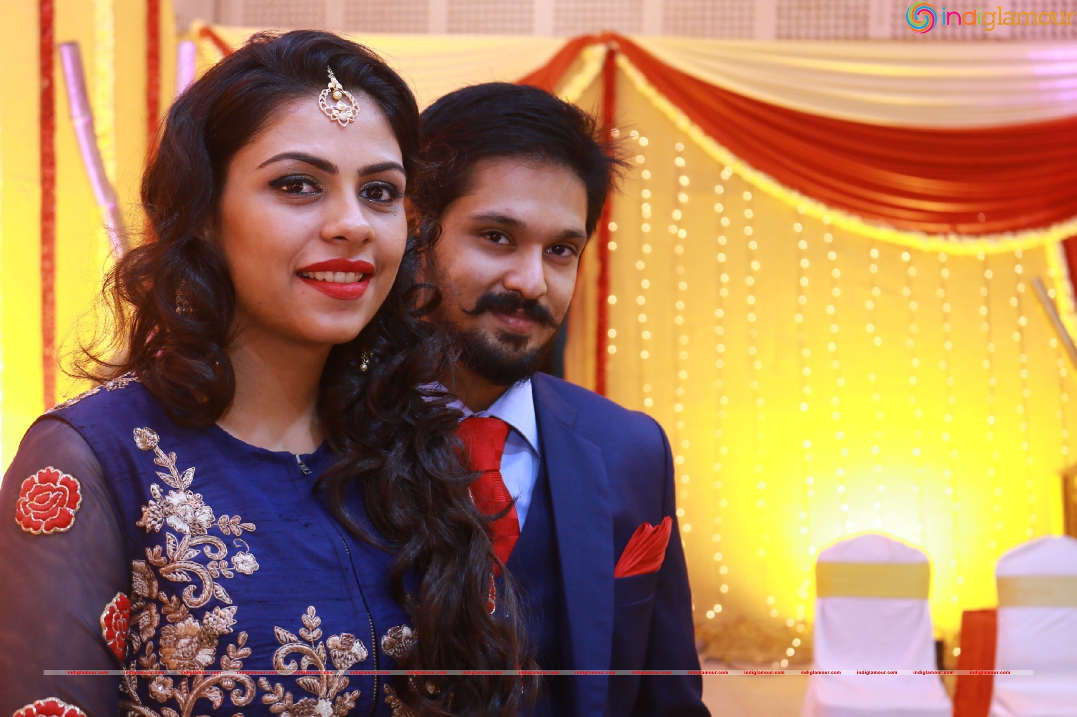Actor Nakul Sruti Wedding Reception Event hd photo